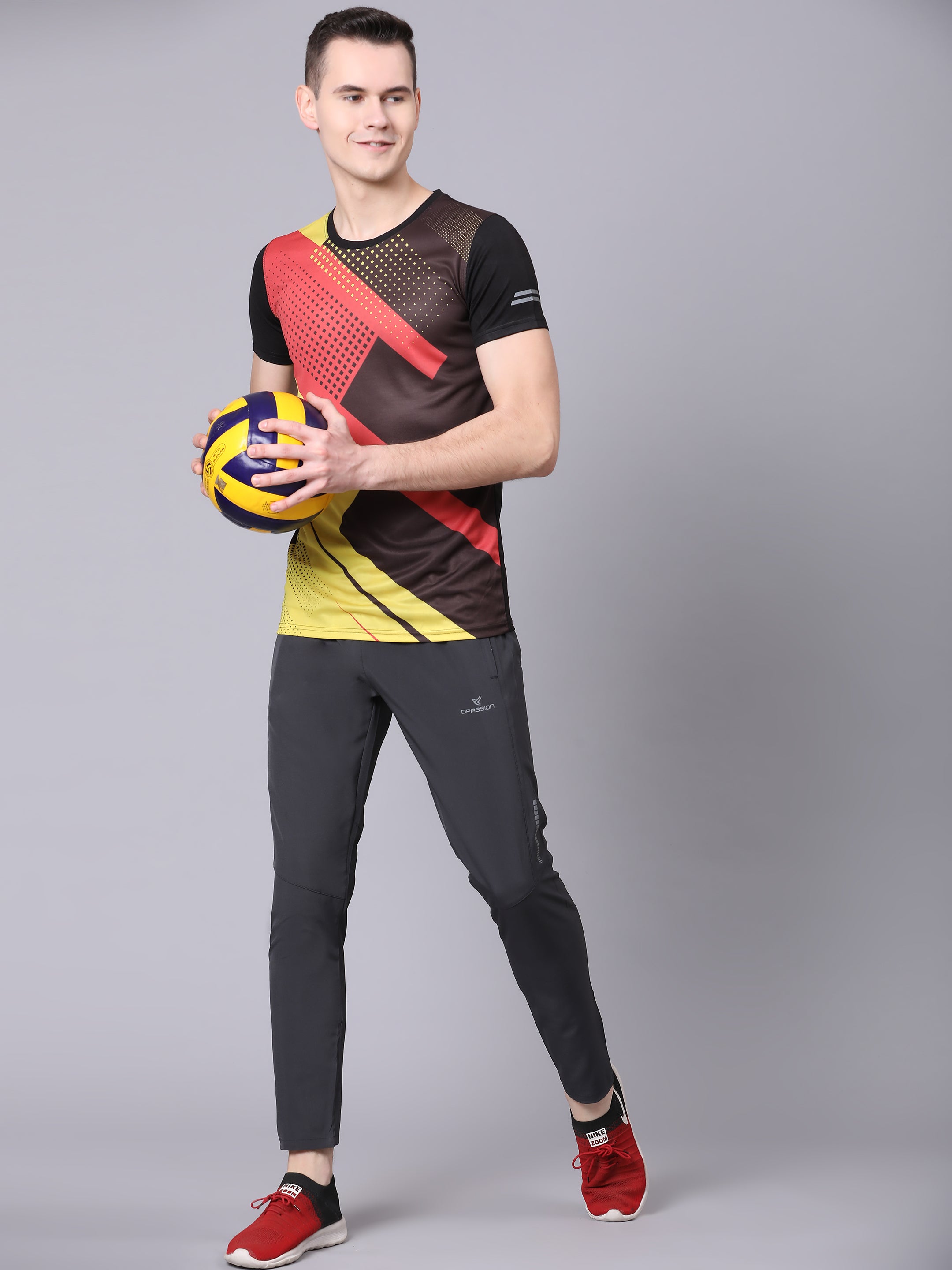 NS Lycra 150 GSM Running Track Pants For Men