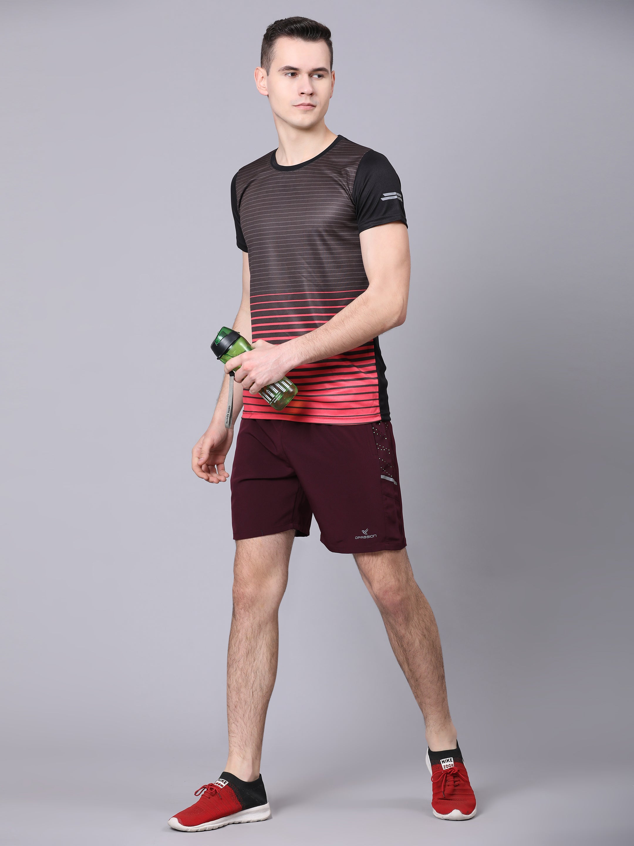 Imported NS Lycra 150 GSM Men Power Run Shorts