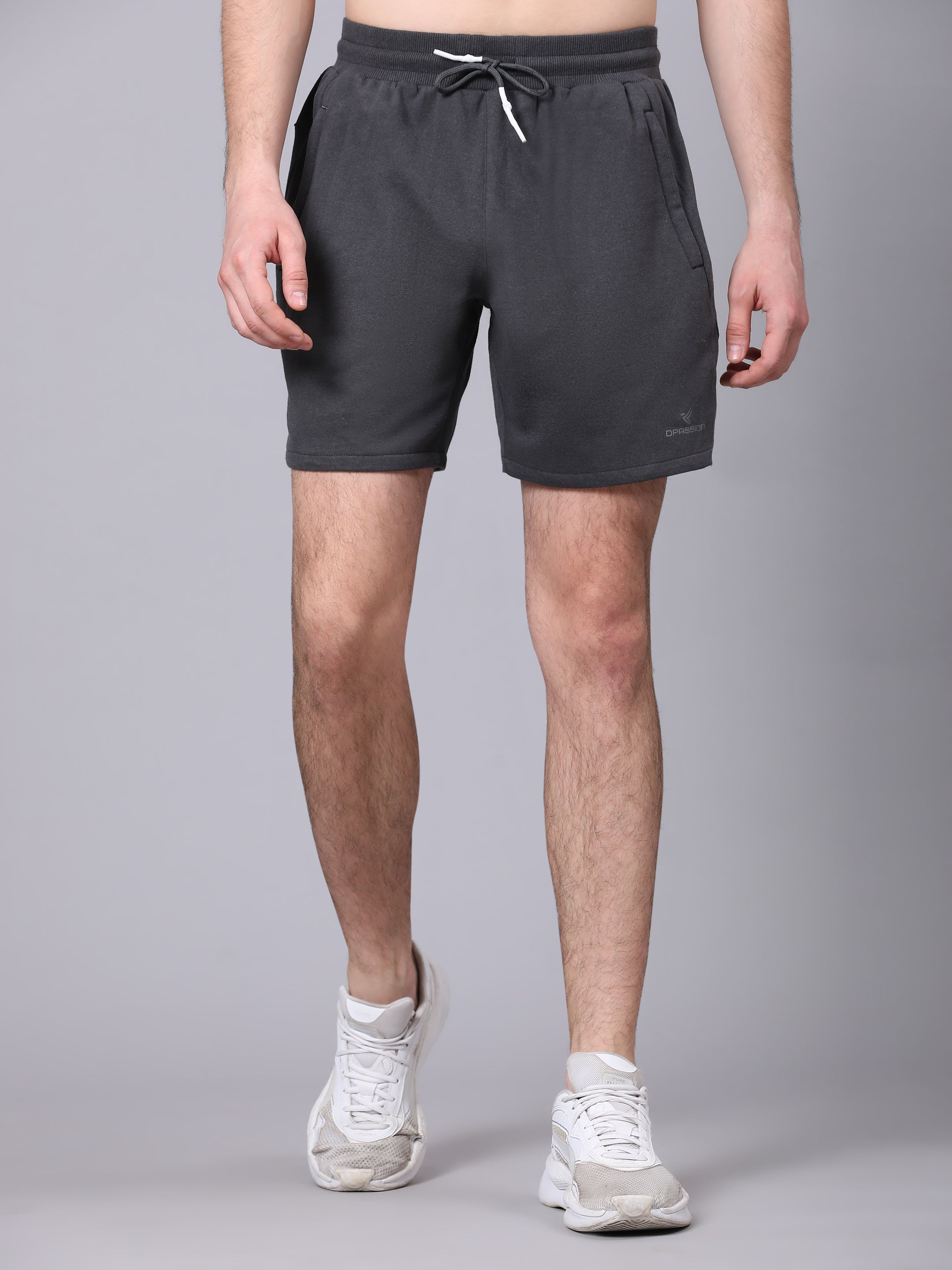 Poly Cotton Terry 260 GSM Men Running Shorts