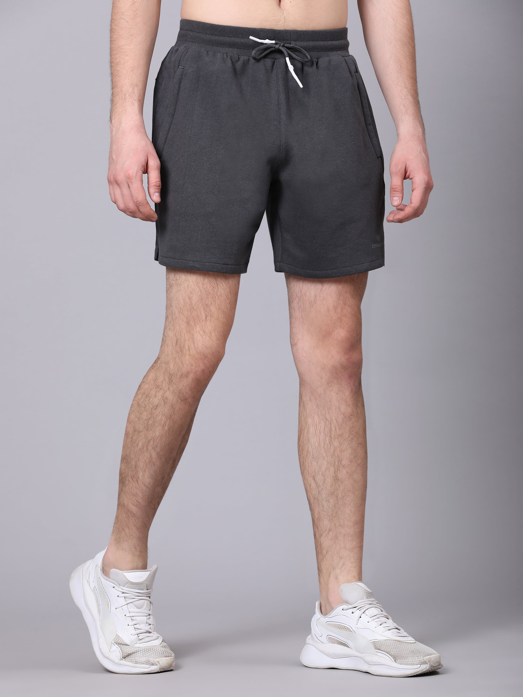 Poly Cotton Terry 260 GSM Men Running Shorts