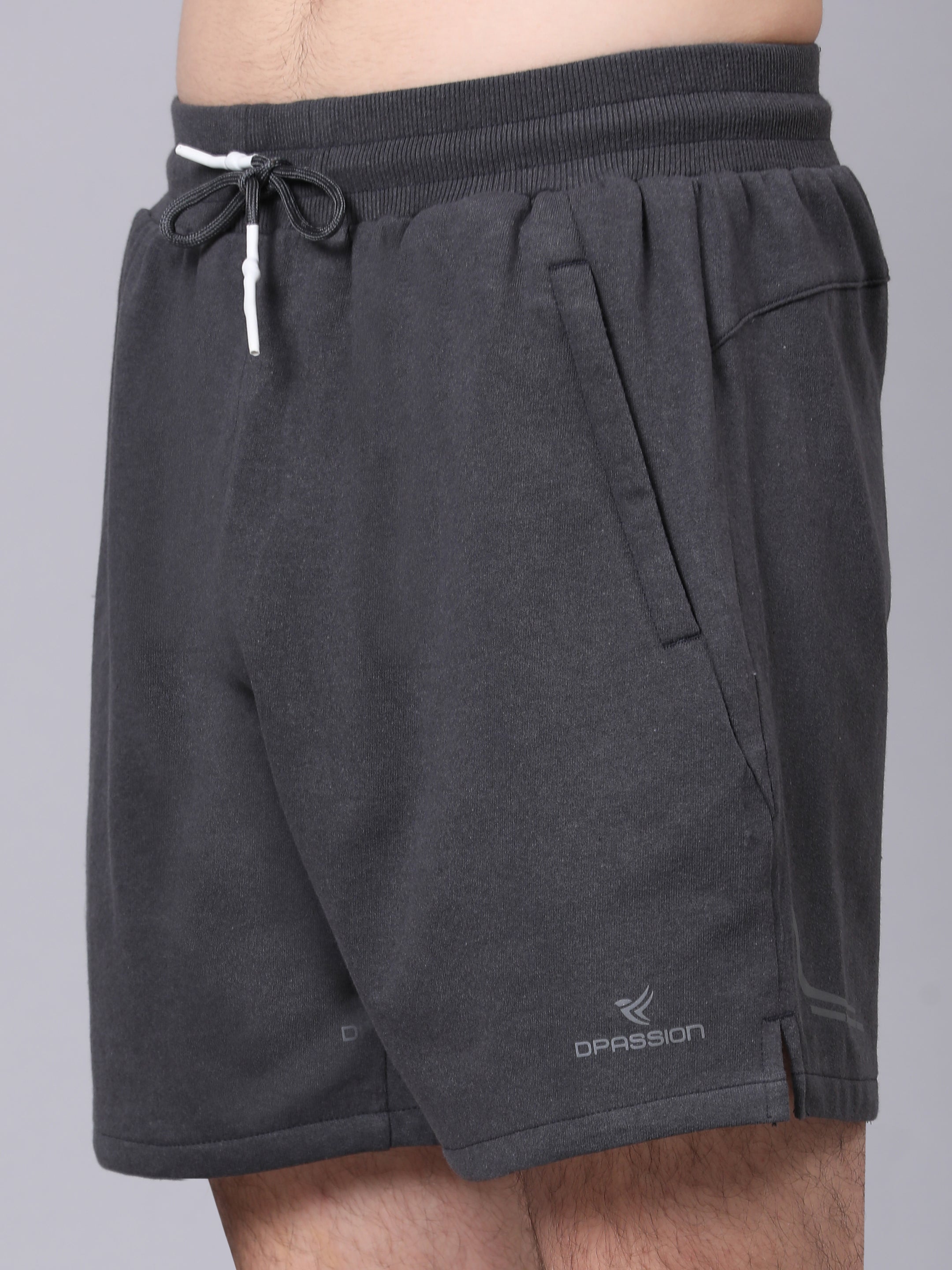 Poly Cotton Terry 260 GSM Men Running Shorts