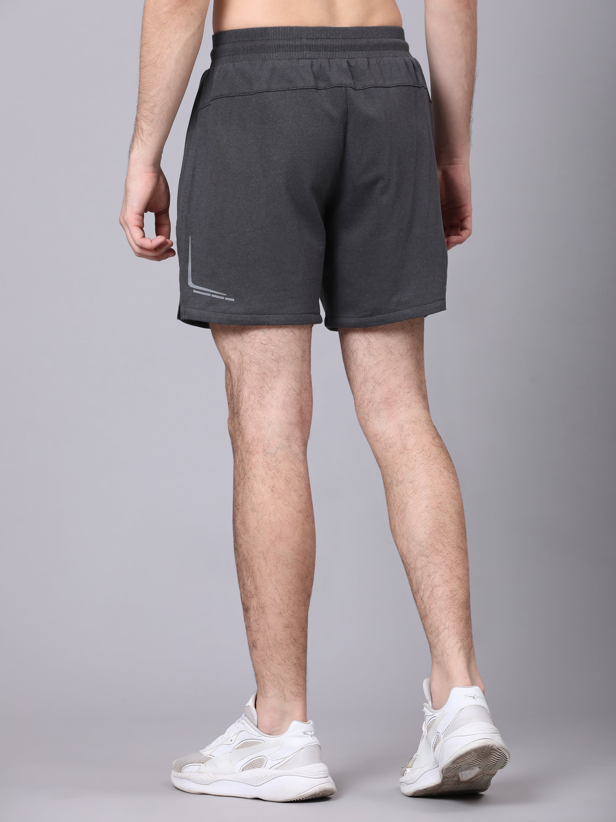 Poly Cotton Terry 260 GSM Men Running Shorts