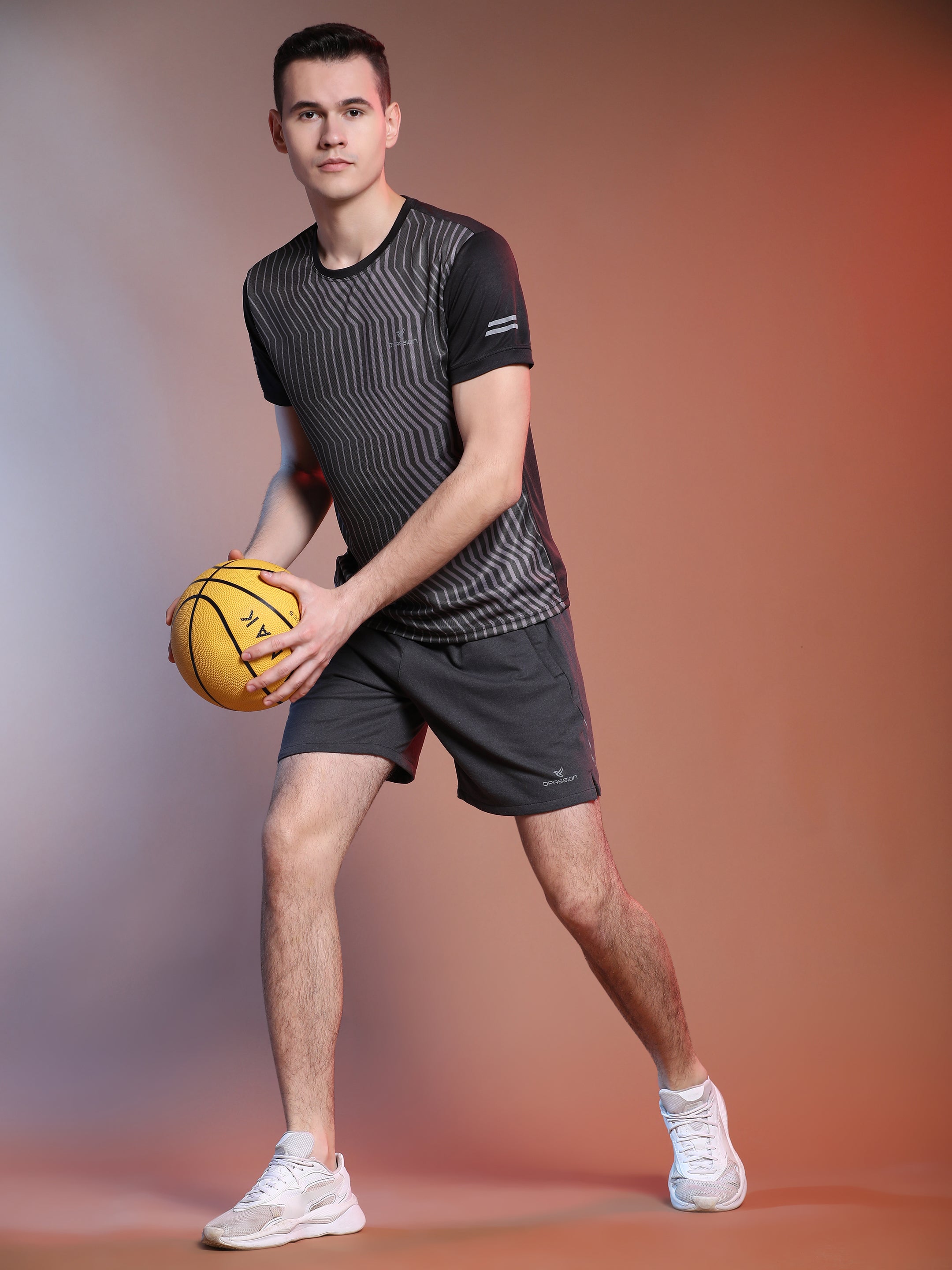 Poly Cotton Terry 260 GSM Men Training Shorts