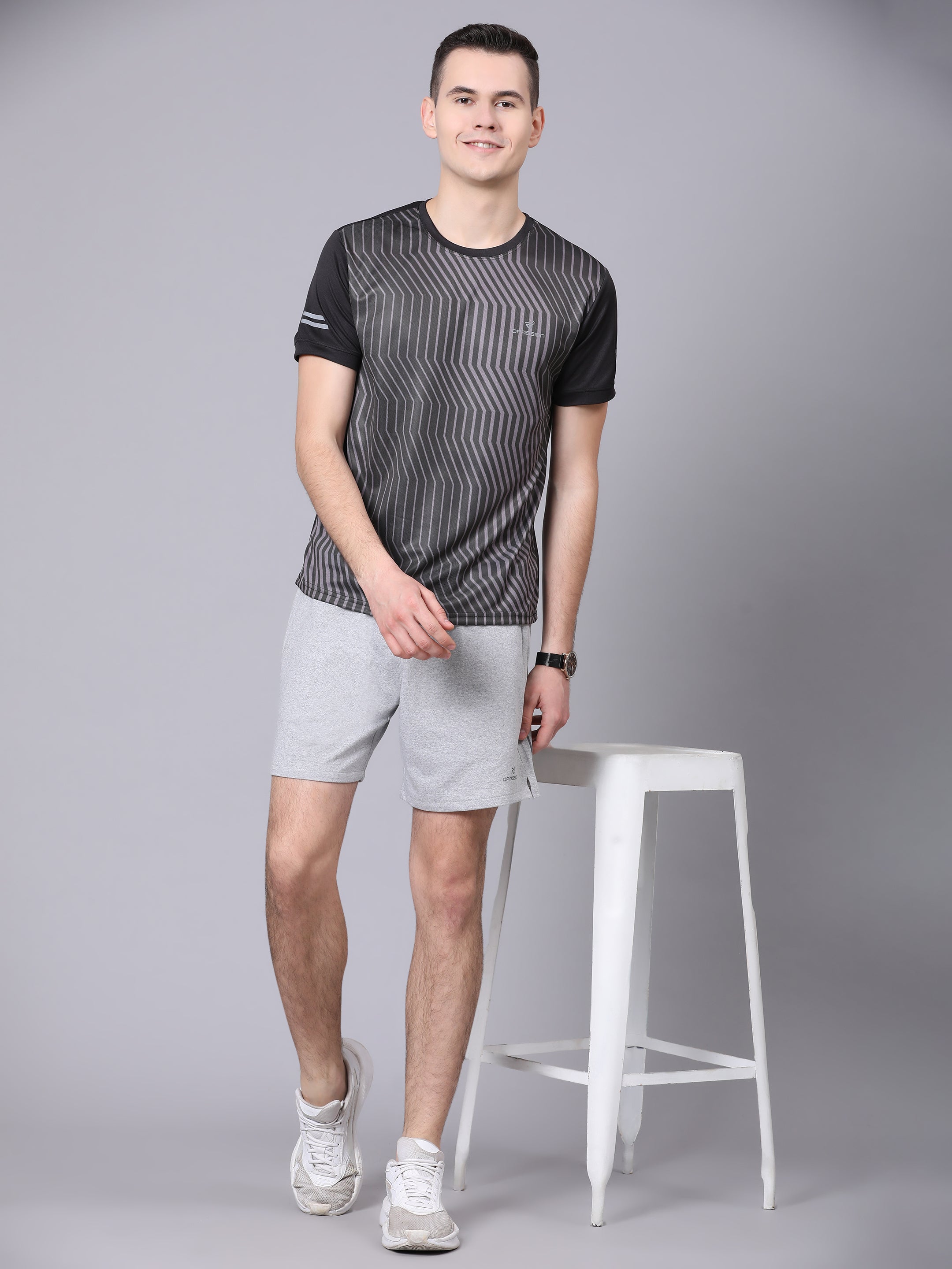 Poly Cotton Terry 260 GSM Men Running Shorts
