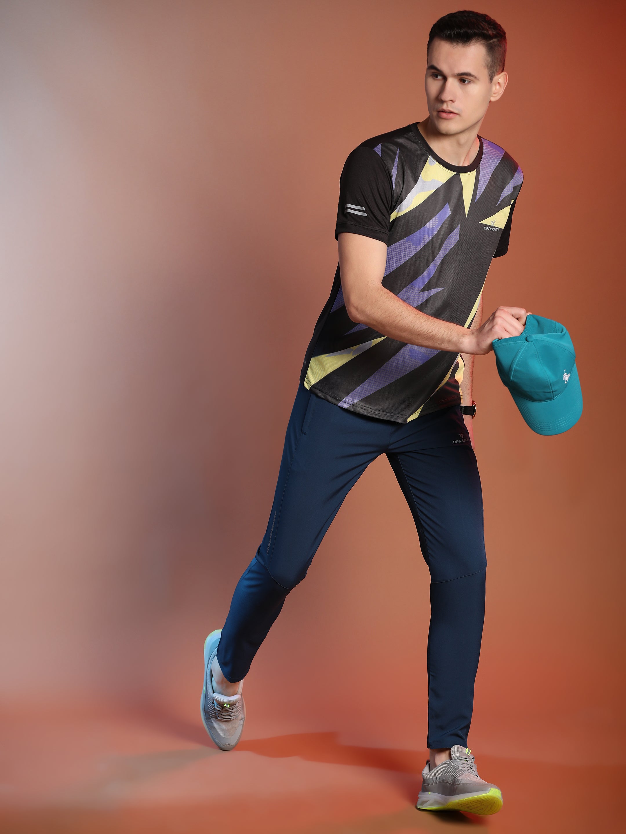 NS Lycra 150 GSM Running Track Pants For Men