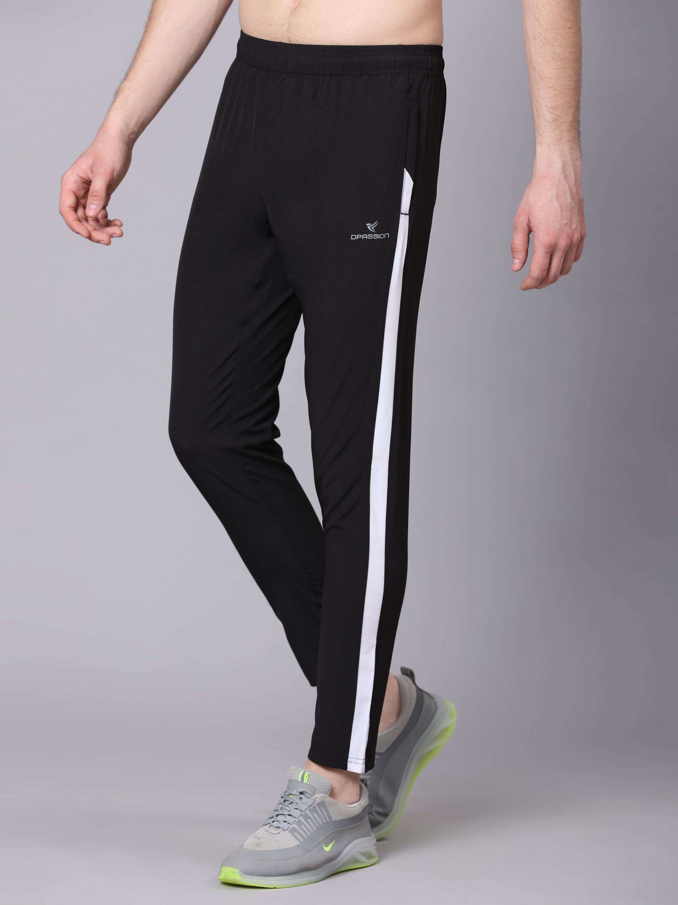 Imported NS Lycra 150 GSM Training Track Pants For Men