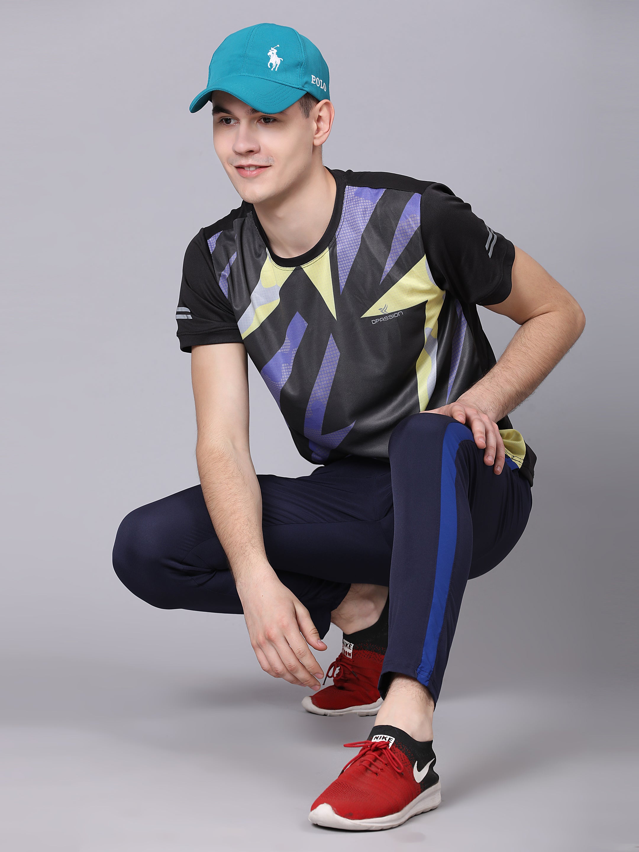 Imported NS Lycra 150 GSM Training Track Pants For Men