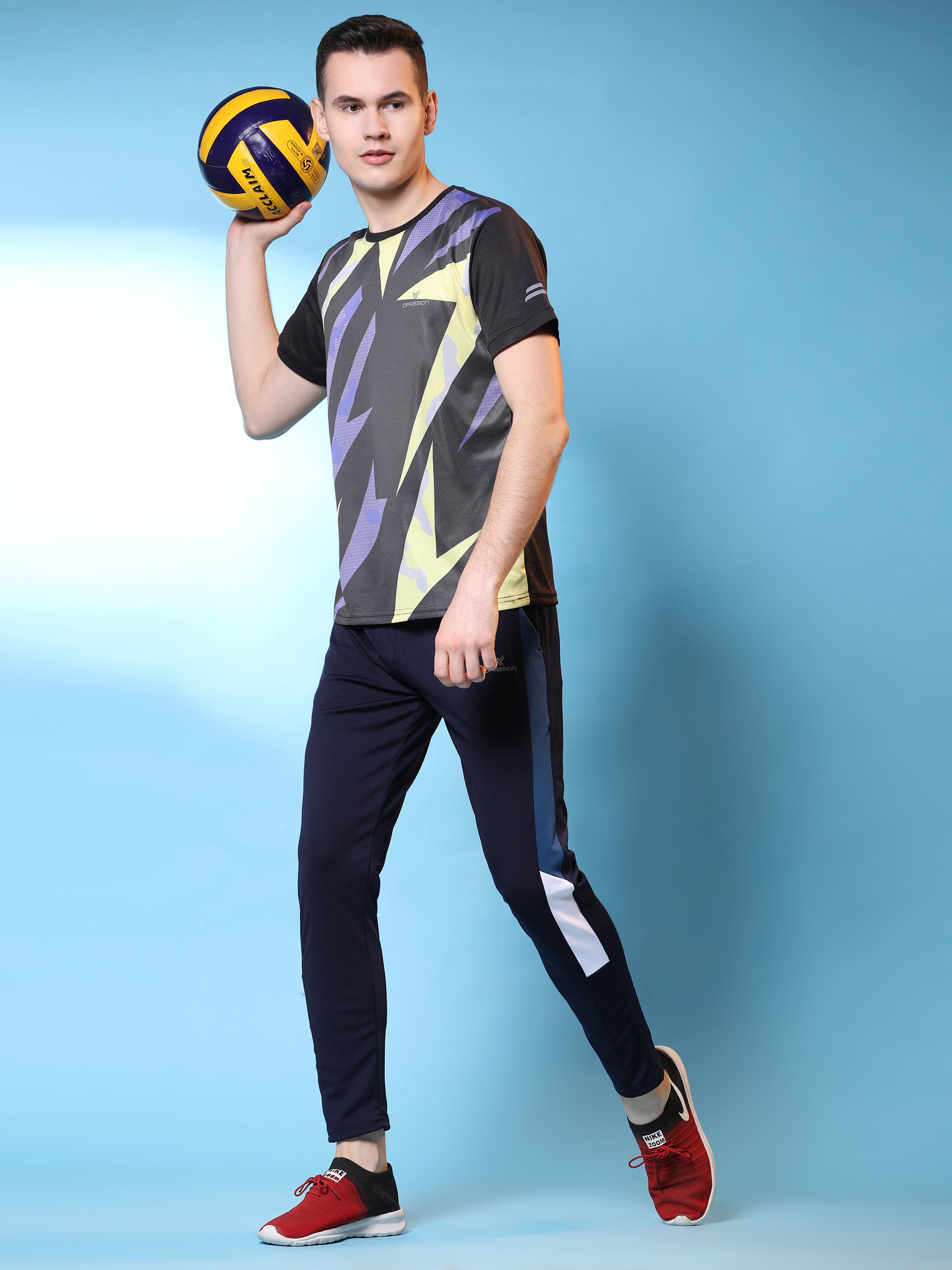Imported 4 Way Lycra 260 GSM Men Track Pants