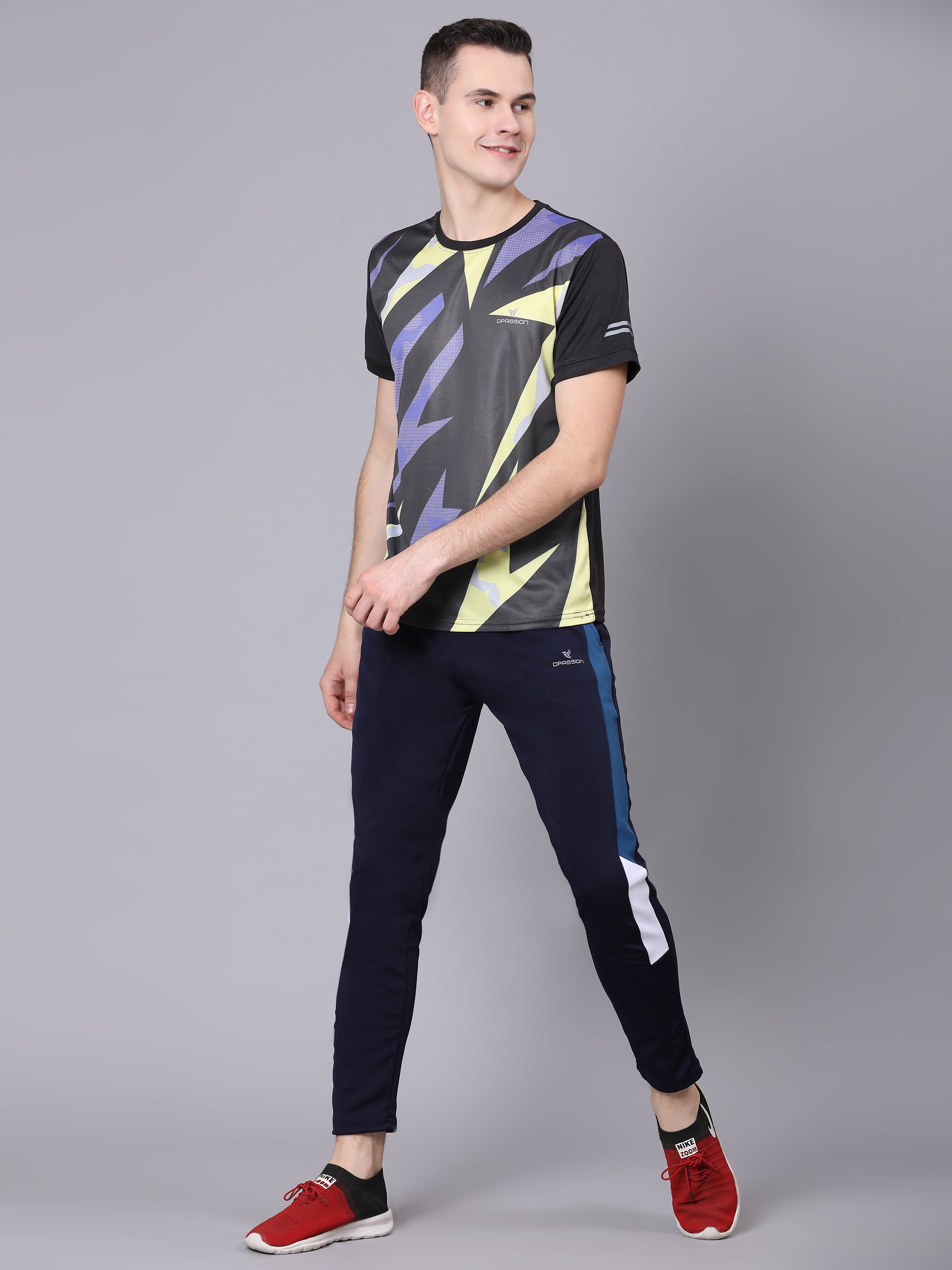 Imported 4 Way Lycra 260 GSM Men Track Pants