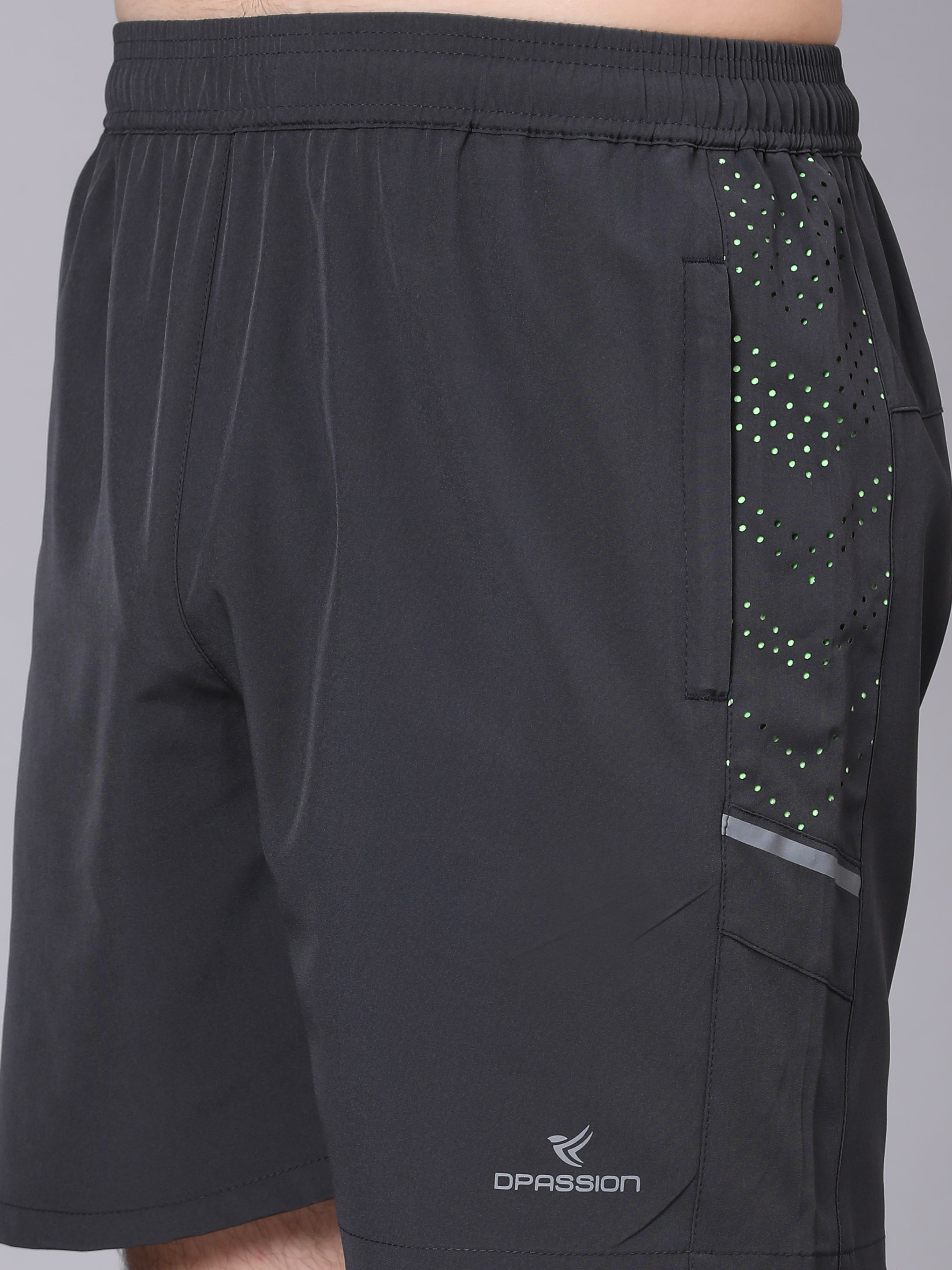 Imported NS Lycra 150 GSM Men Power Run Shorts