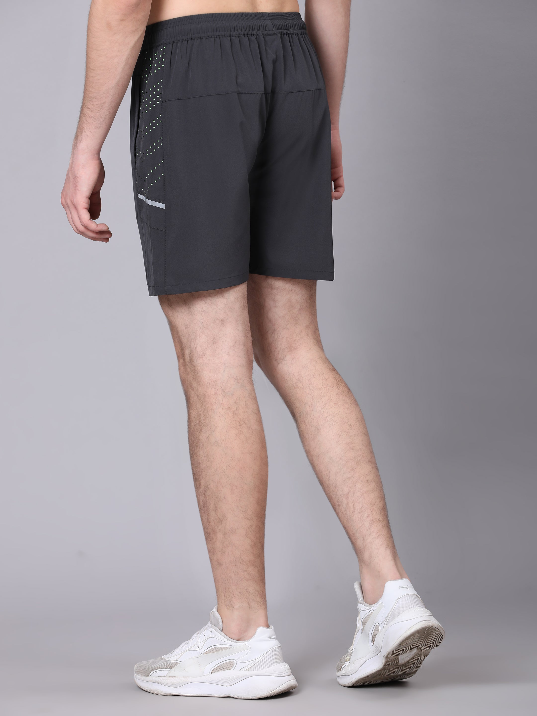Imported NS Lycra 150 GSM Men Power Run Shorts