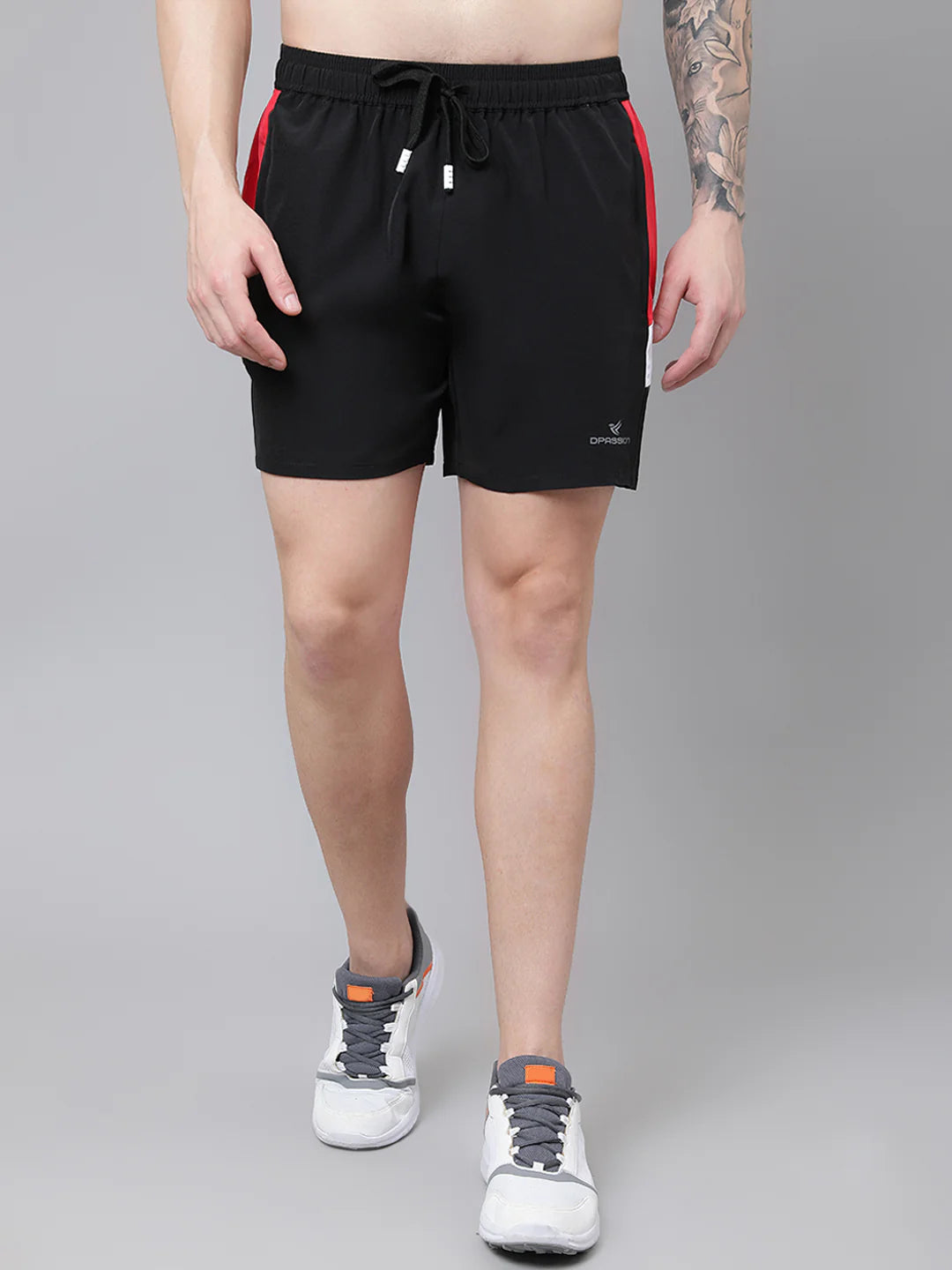 NS Lycra 150 GSM Men Colourblocked Shorts
