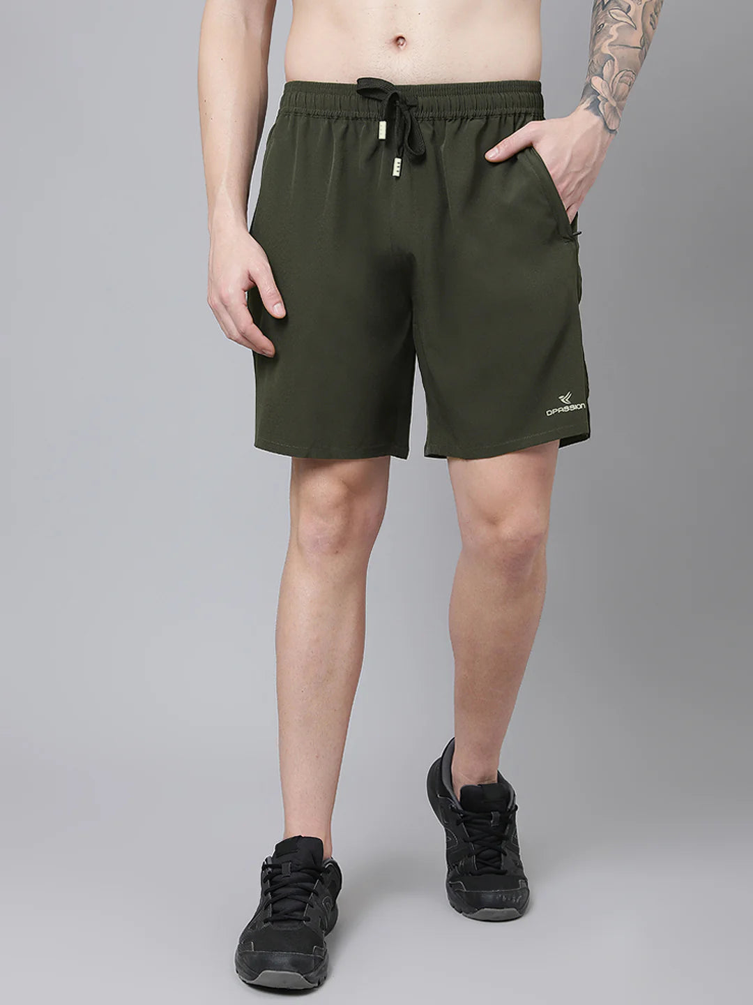 NS Lycra 150 GSM Men Gym & Training Shorts