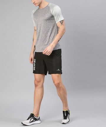 NS Lycra 150 GSM Men Printed Training Shorts
