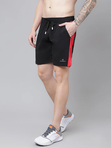 NS Lycra 150 GSM Men Side-Taping Shorts