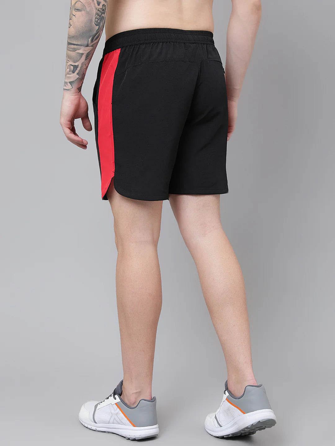NS Lycra 150 GSM Men Side-Taping Shorts