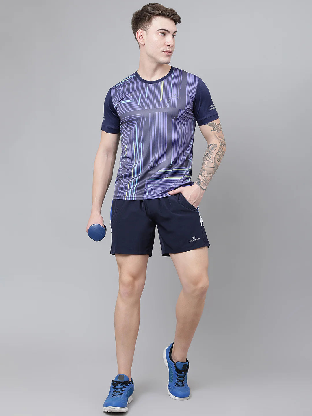 NS Lycra 150 GSM Men Gym & Training Shorts
