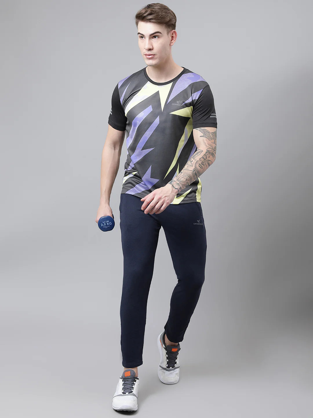 Poly Cotton Terry 260 GSM Men Track Pants