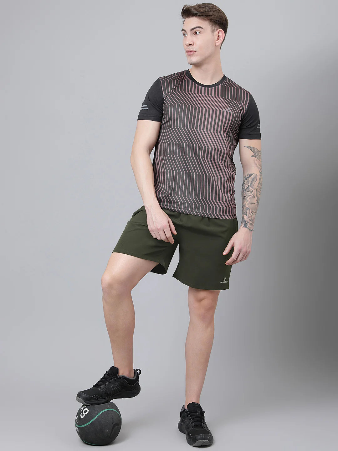 NS Lycra 150 GSM Men Gym & Training Shorts