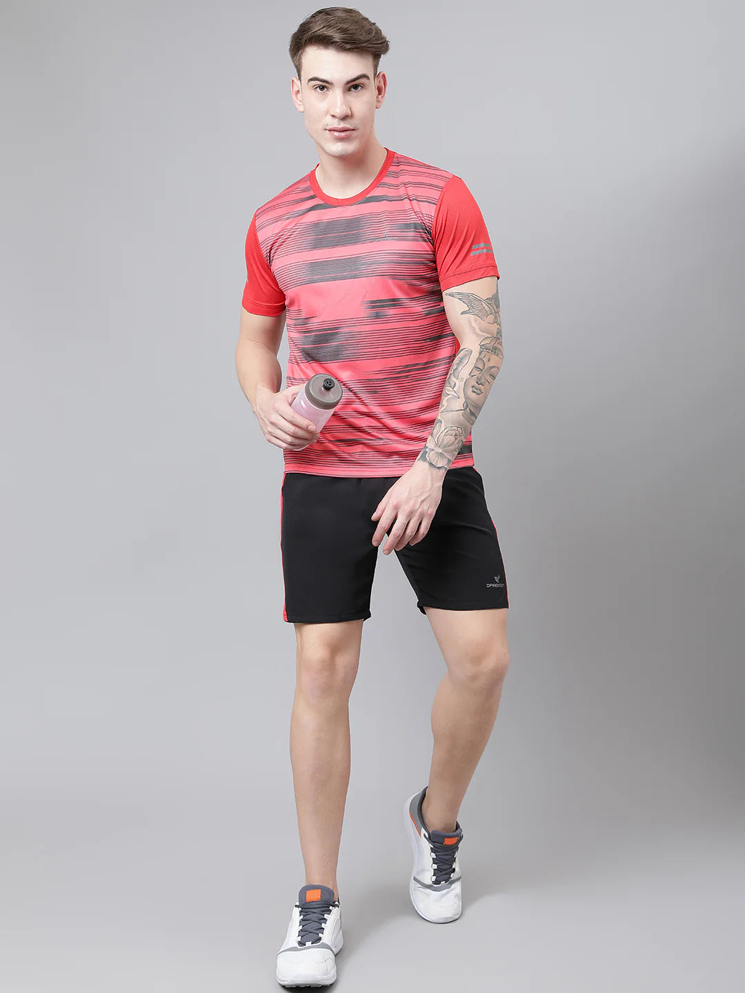NS Lycra 150 GSM Men Side-Taping Shorts