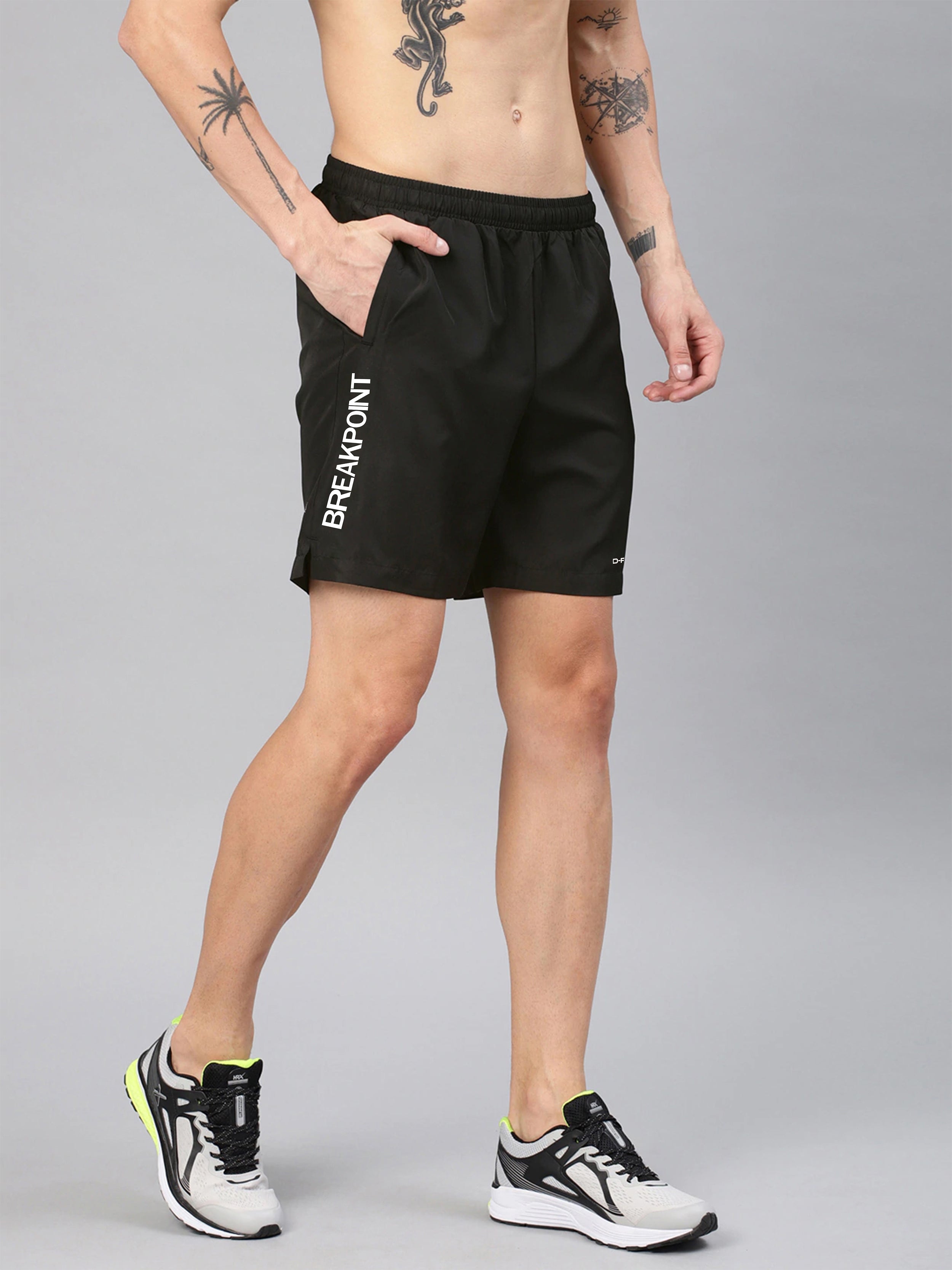 NS Lycra 150 GSM Gym & Training Shorts For Men