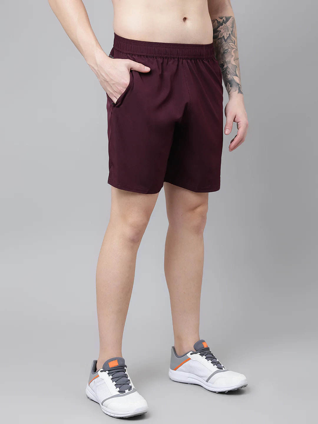 NS Lycra 150 GSM Men Gym & Training Shorts