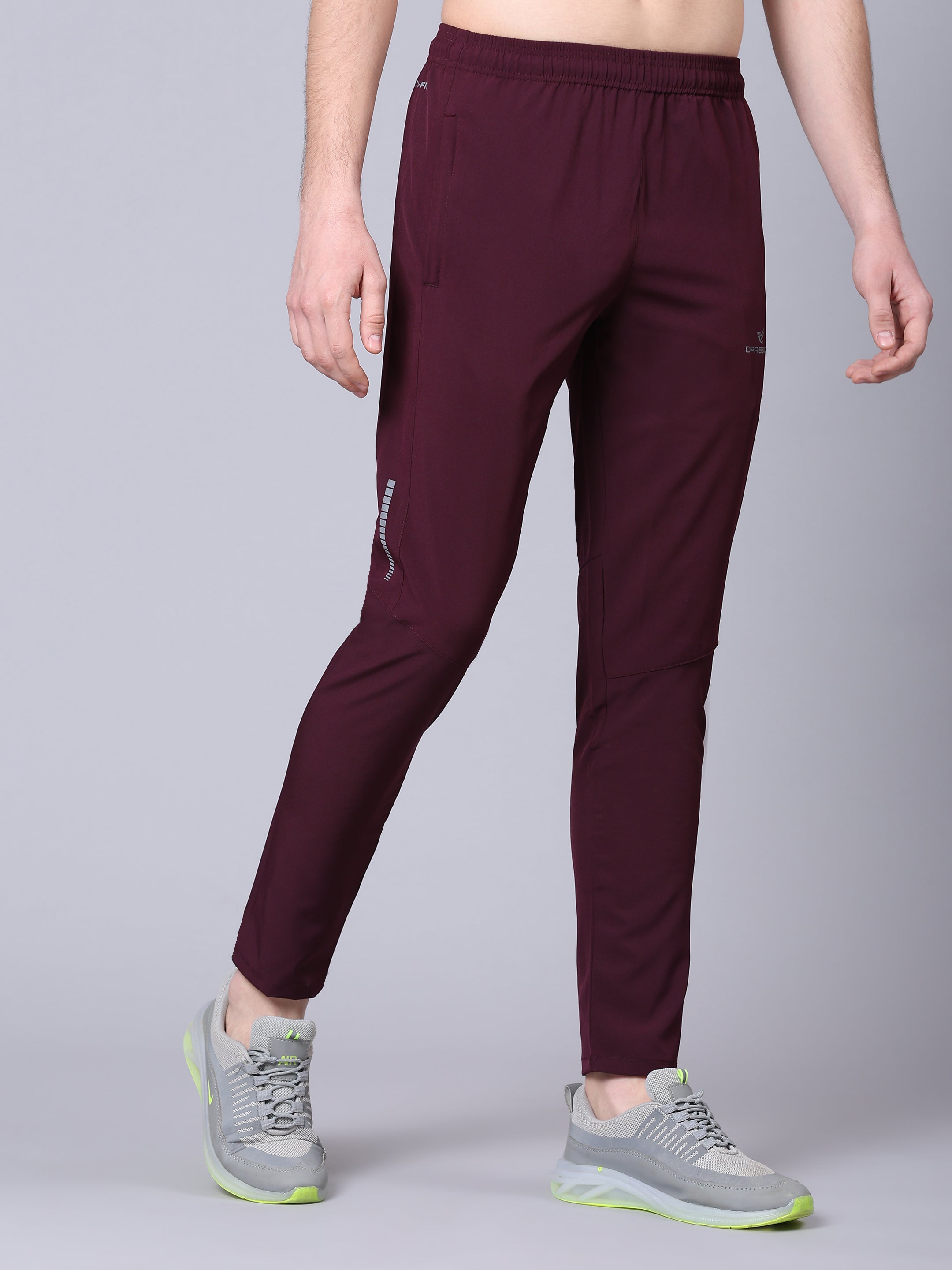 NS Lycra 150 GSM Running Track Pants For Men