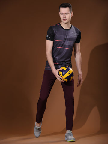 NS Lycra 150 GSM Men Running Track Pants
