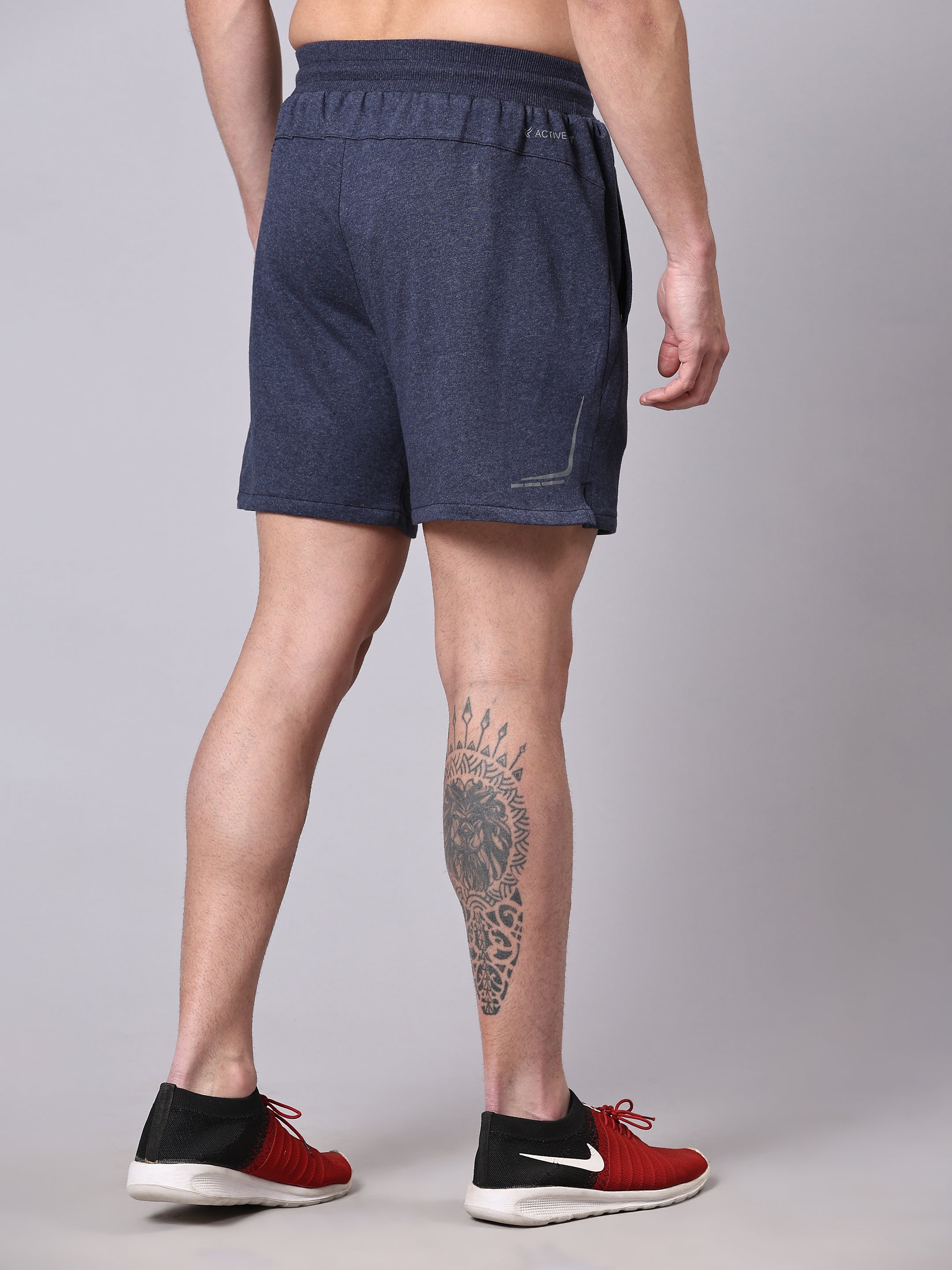 Poly Cotton Terry 260 GSM Men Running Shorts