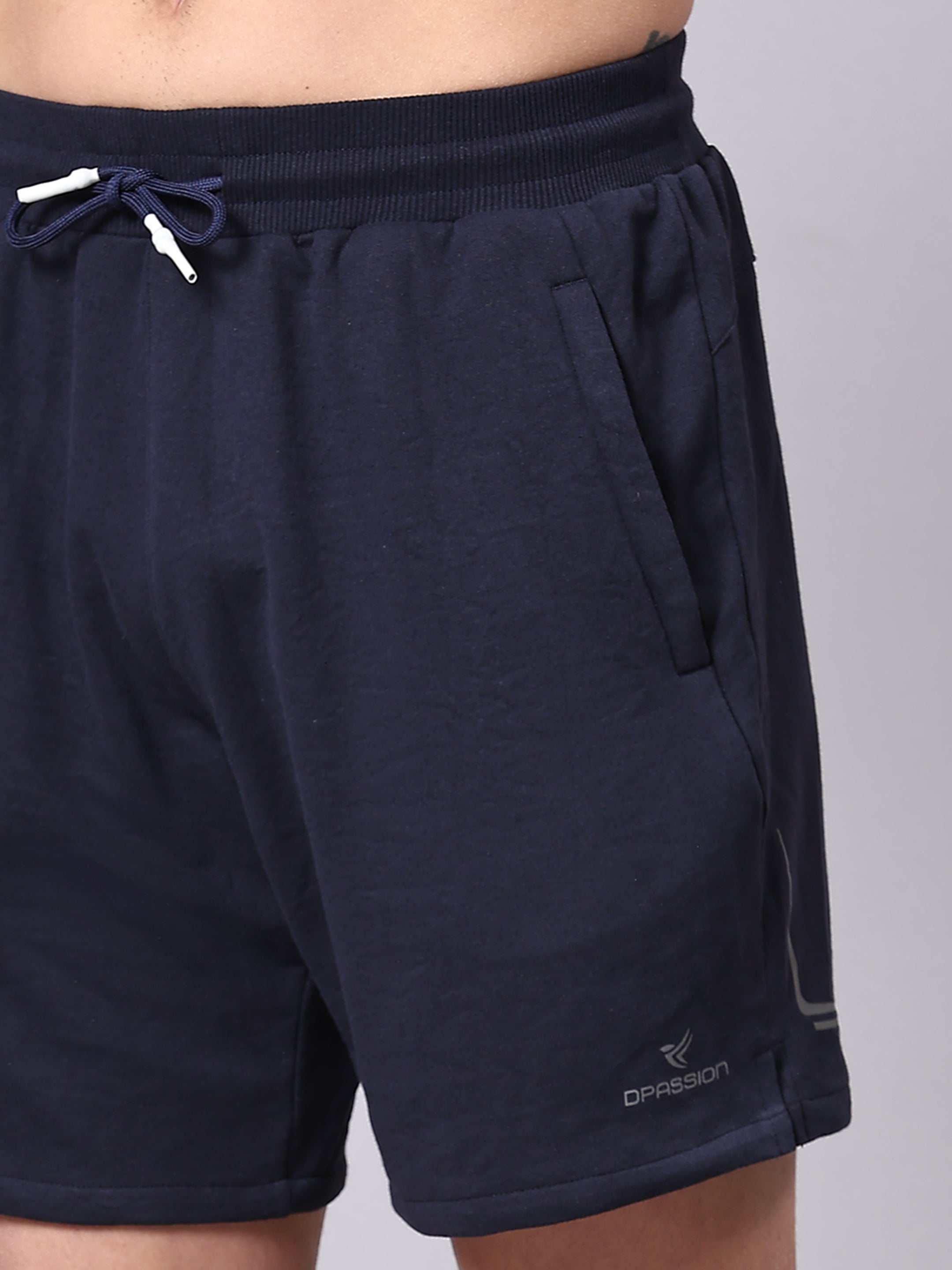 Poly Cotton Terry 260 GSM Men Running Shorts