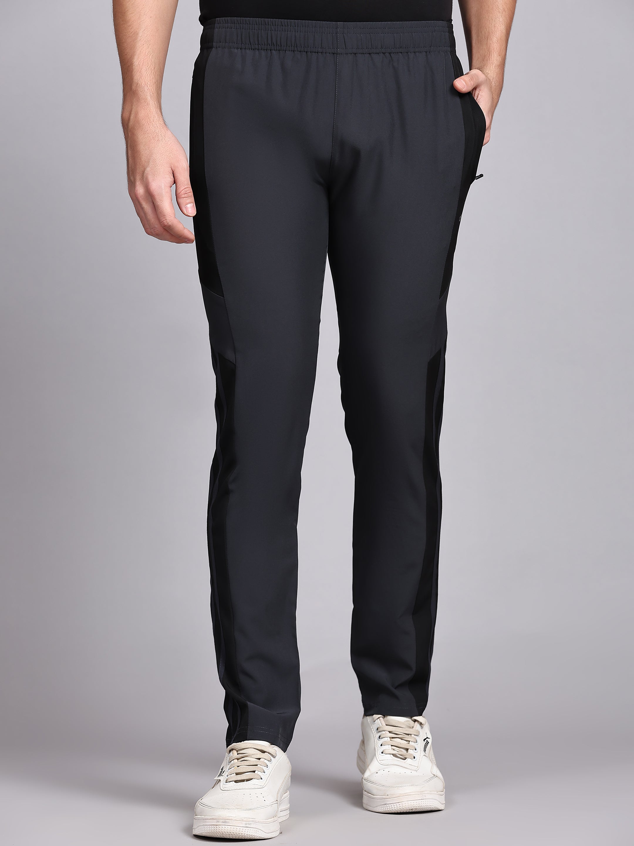 NS Lycra 150 GSM Power Play Running Track Pant For Men