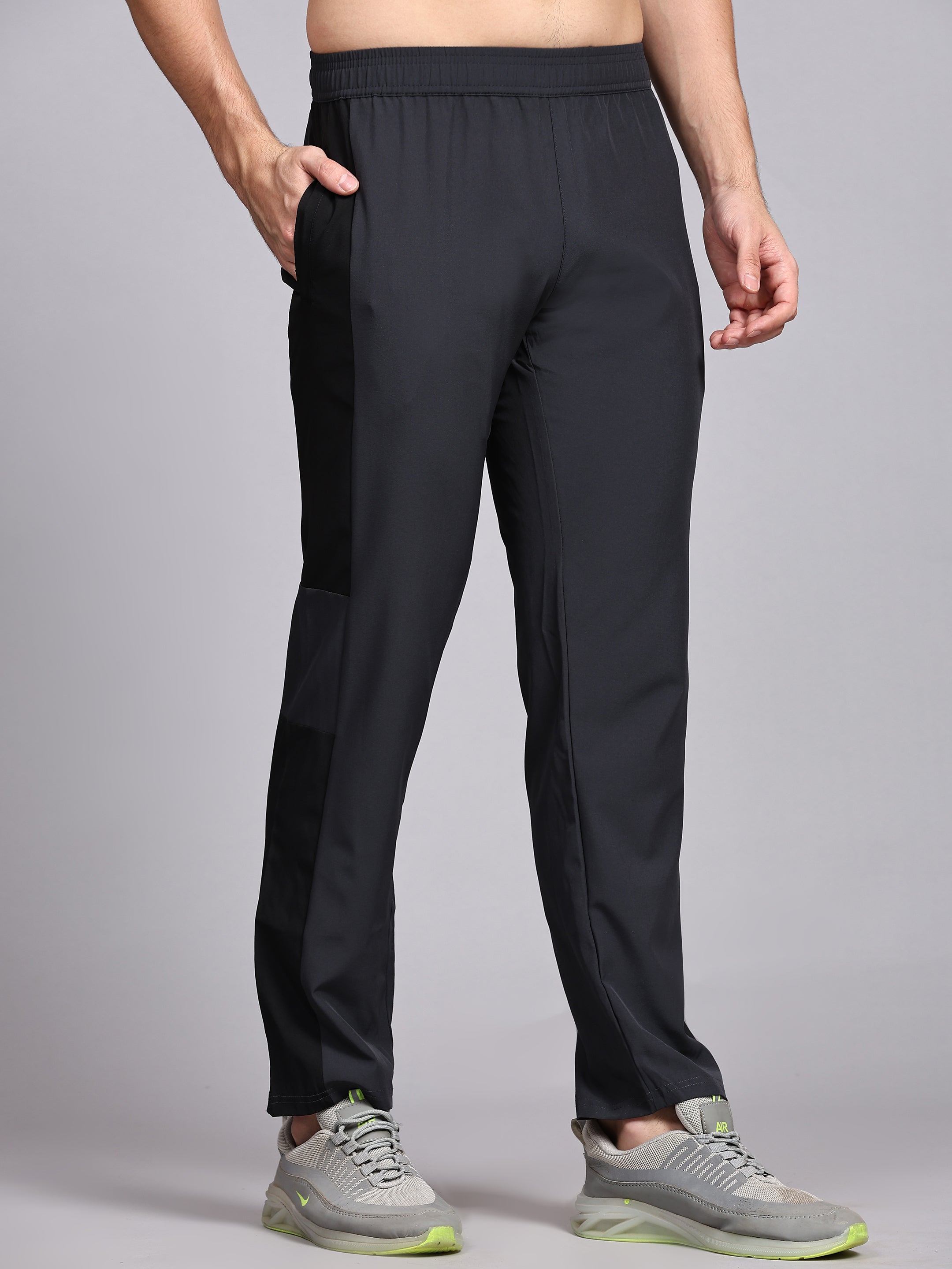 NS Lycra 150 GSM Gym Track Pant For Men