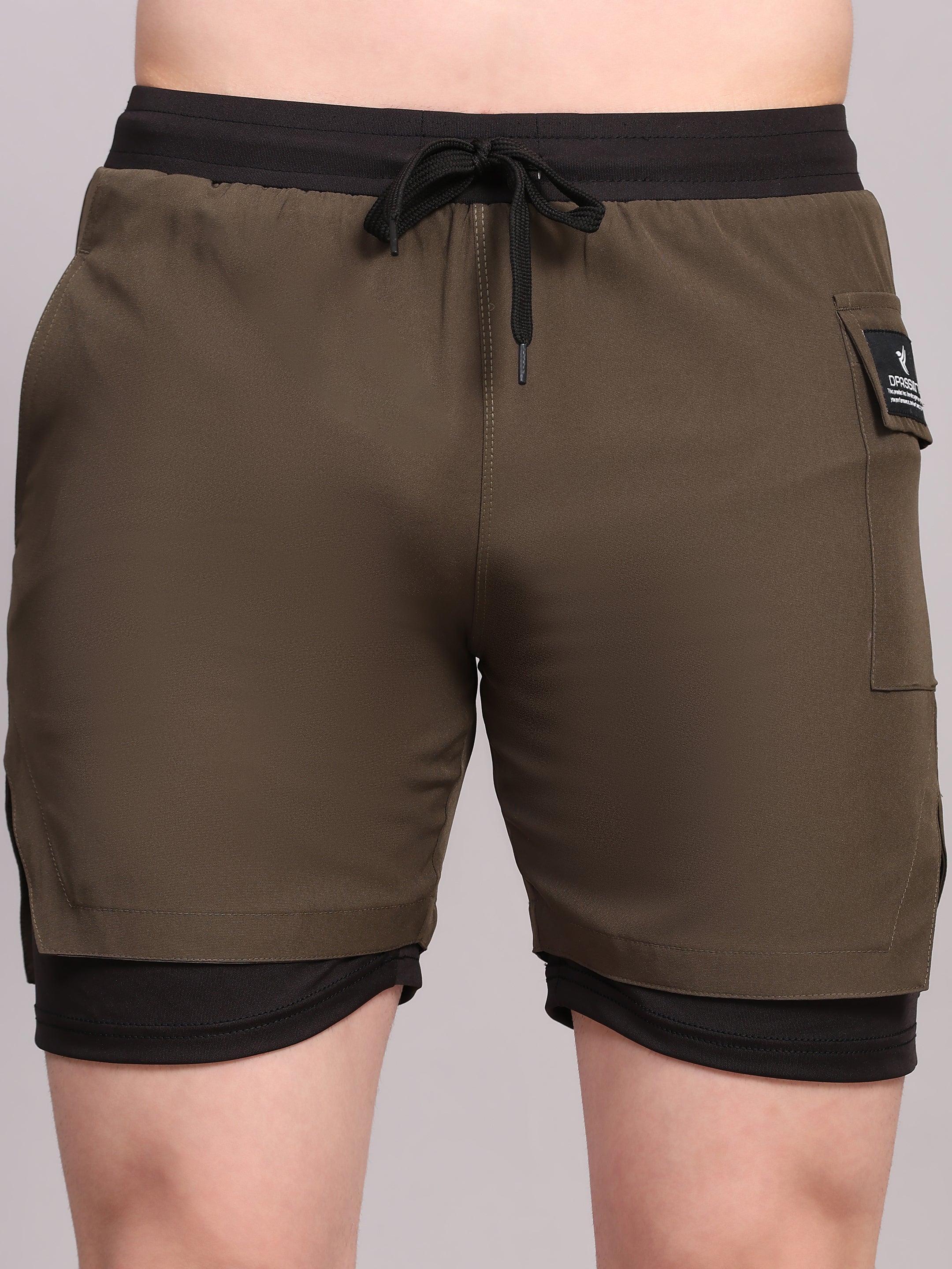 4 Way Stretch NS Lycra 150 GSM Men Running Shorts