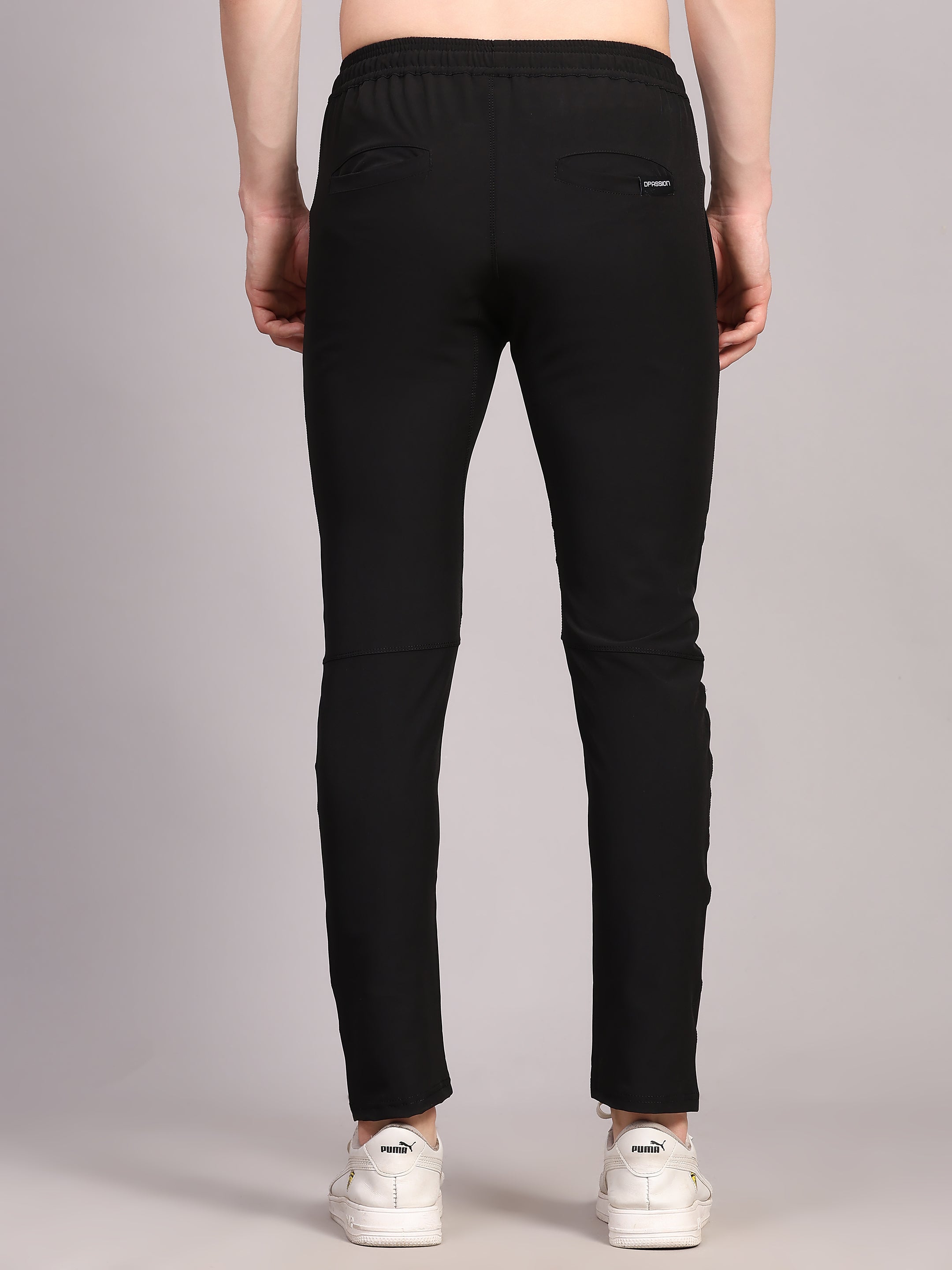 Imported NS Terry Nyloon Lycra 190 GSM Men Track Pants