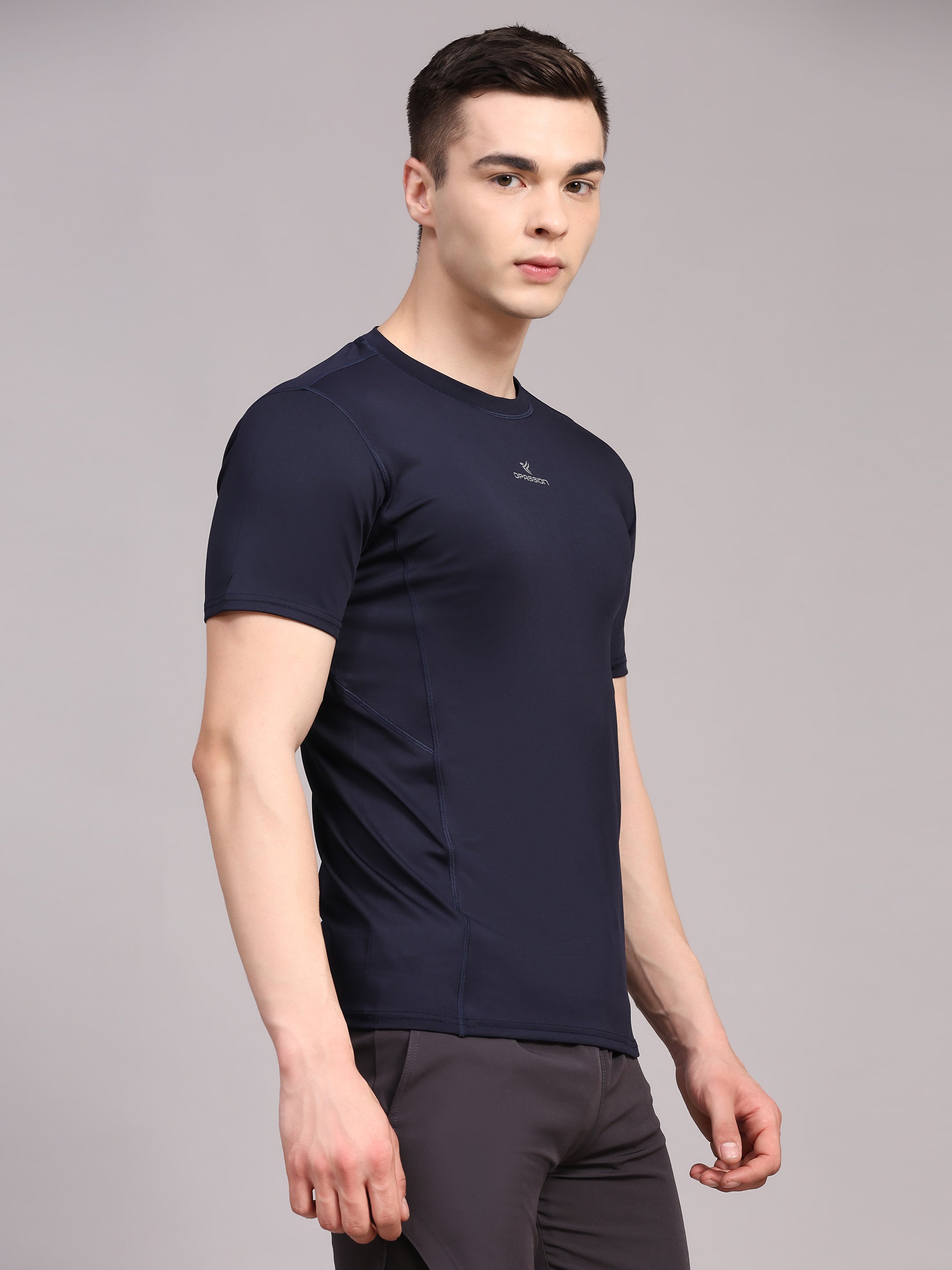 Imported 4 Way Lycra 190 GSM  Men T-Shirt