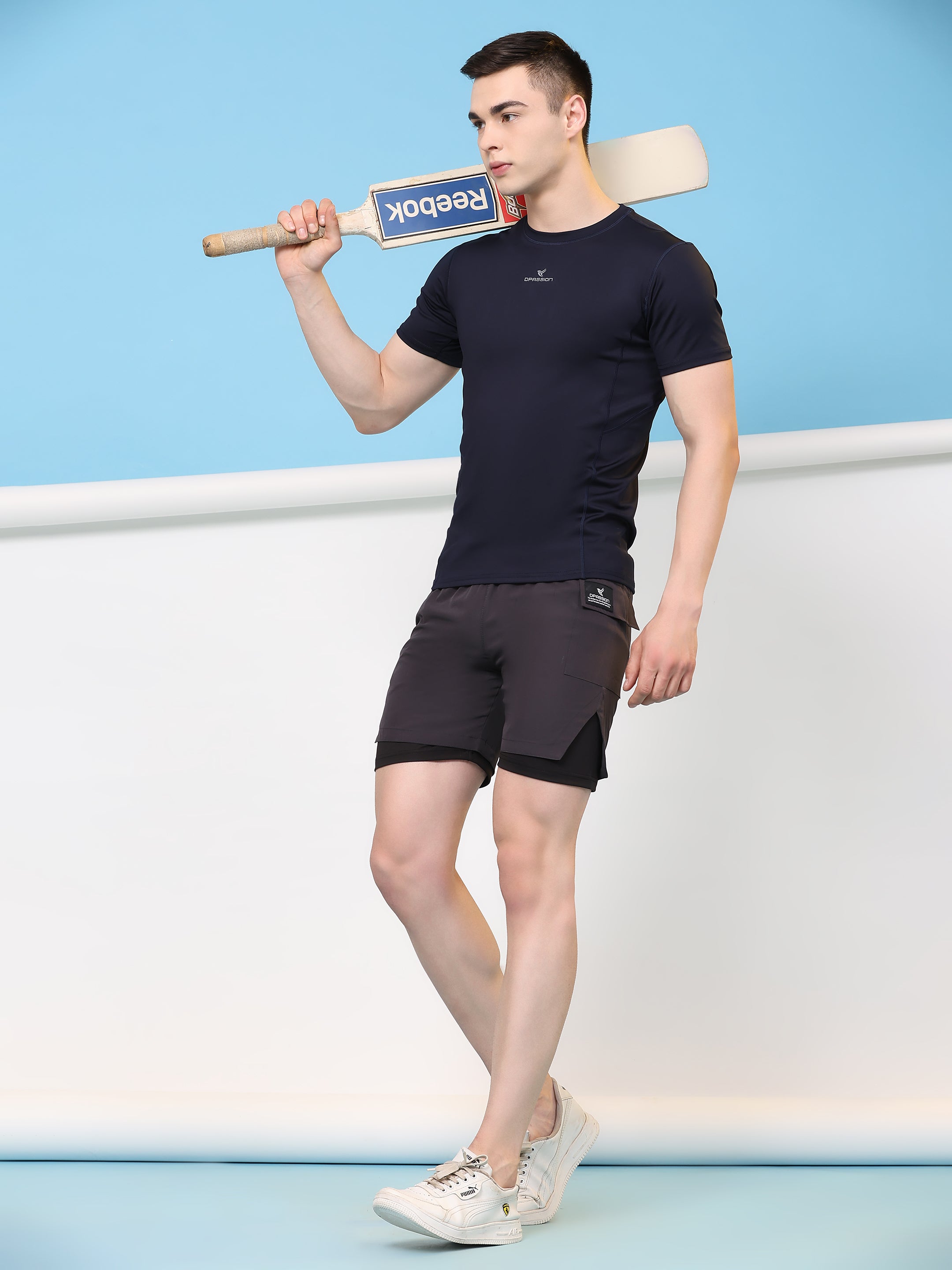 4 Way Stretch NS Lycra 150 GSM Men Running Shorts
