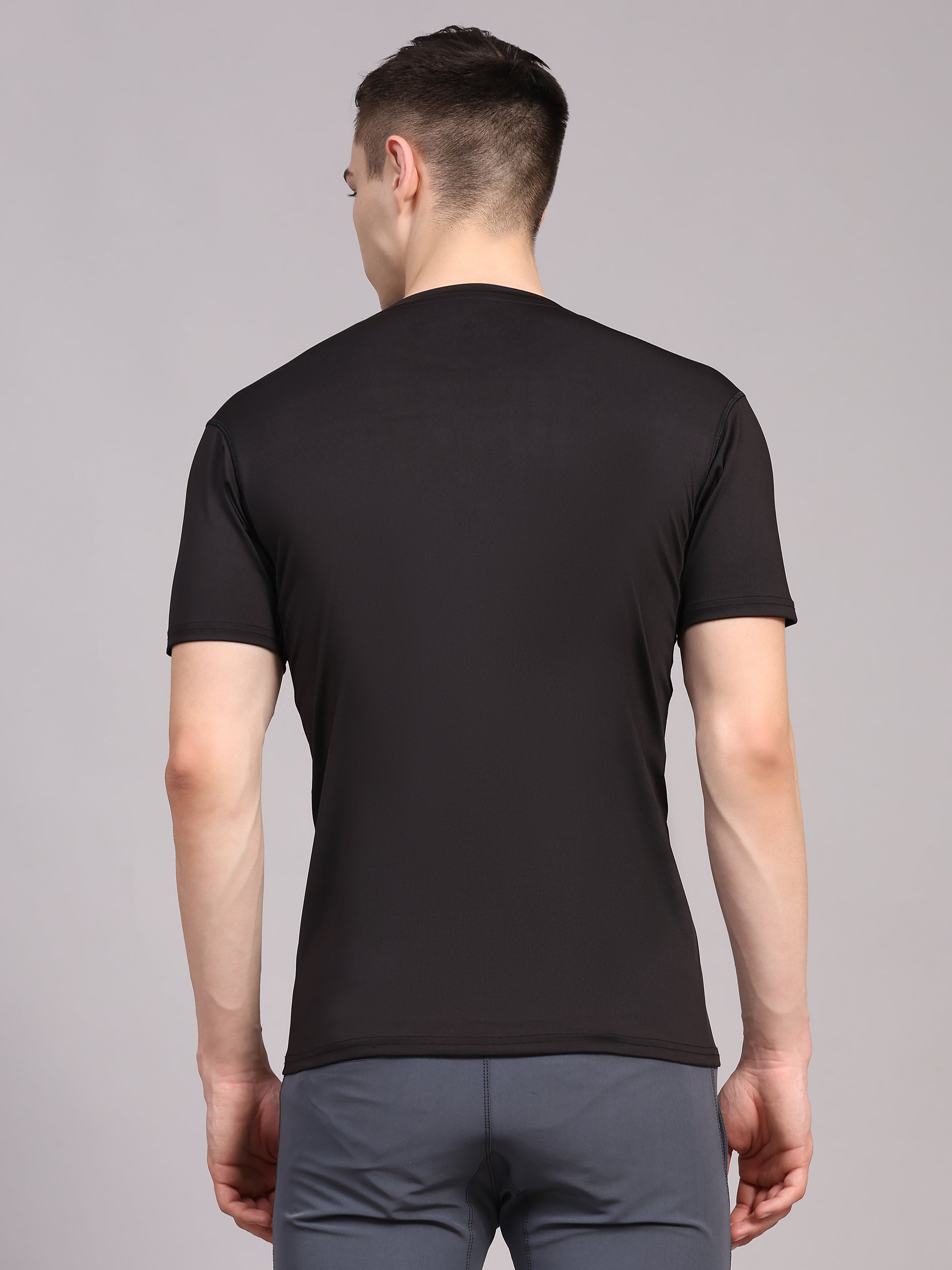 Imported 4 Way Lycra 190 GSM  Men T-Shirt