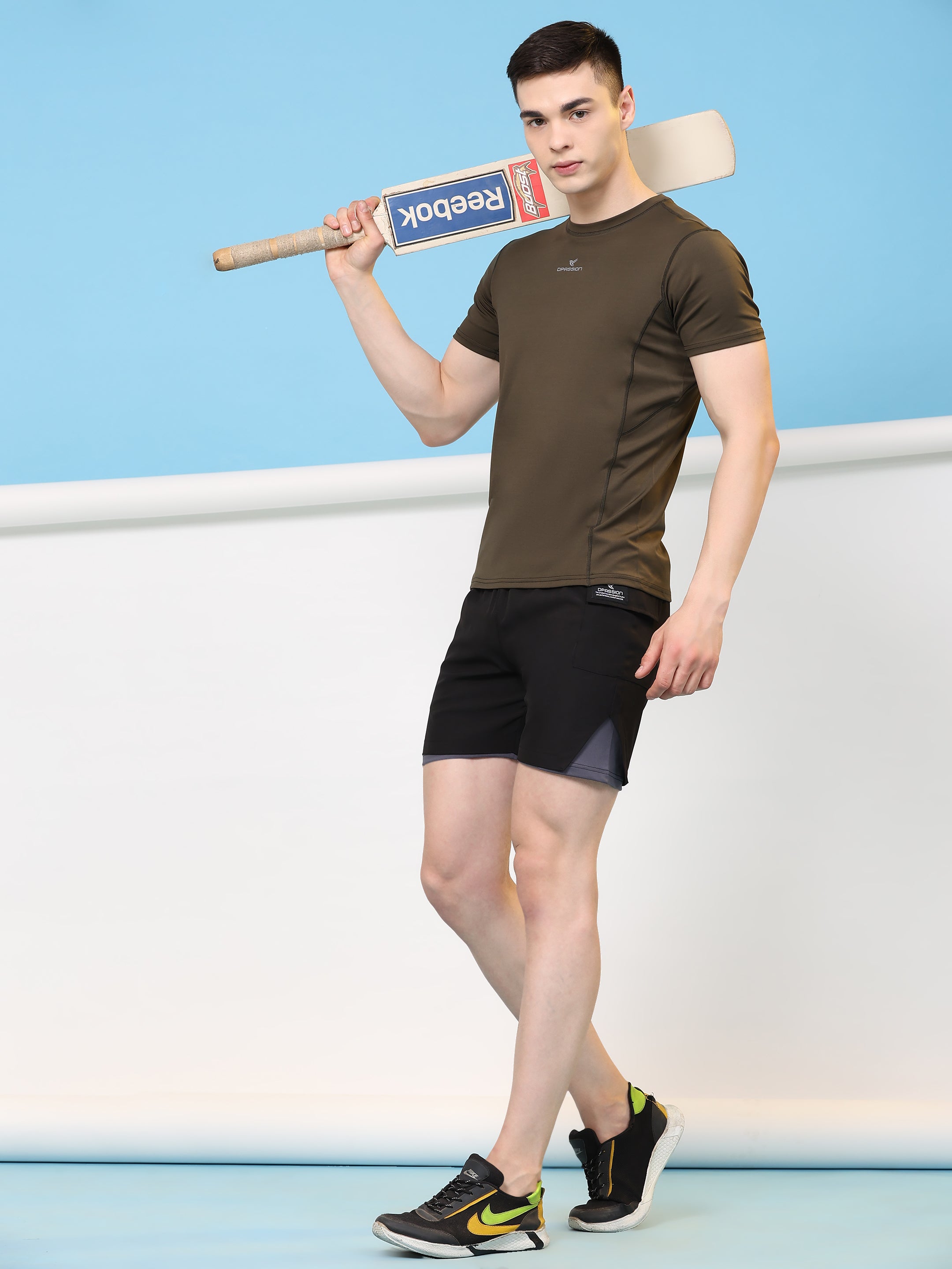 4 Way Stretch NS Lycra 150 GSM Men Running Shorts