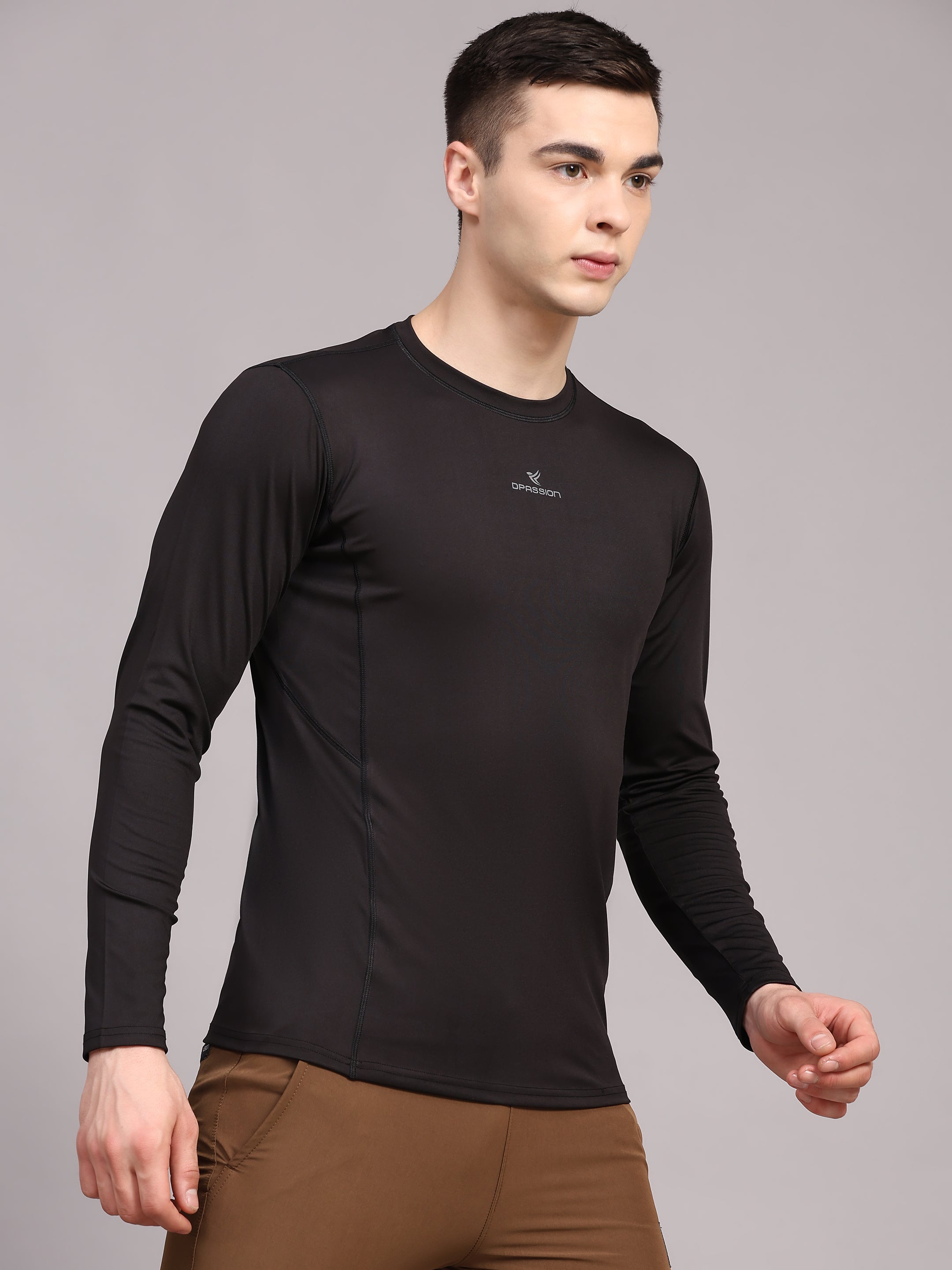 Imported Taiwan 4 Way Lycra 250 GSM  Men Training T-Shirt