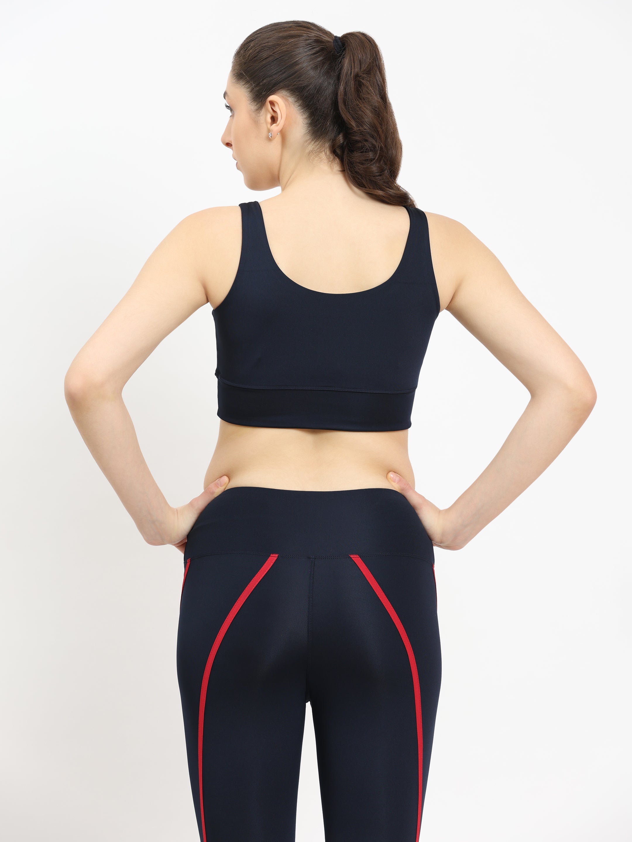 4 Way Lycra 250 GSM Cut-Out Sports Bra