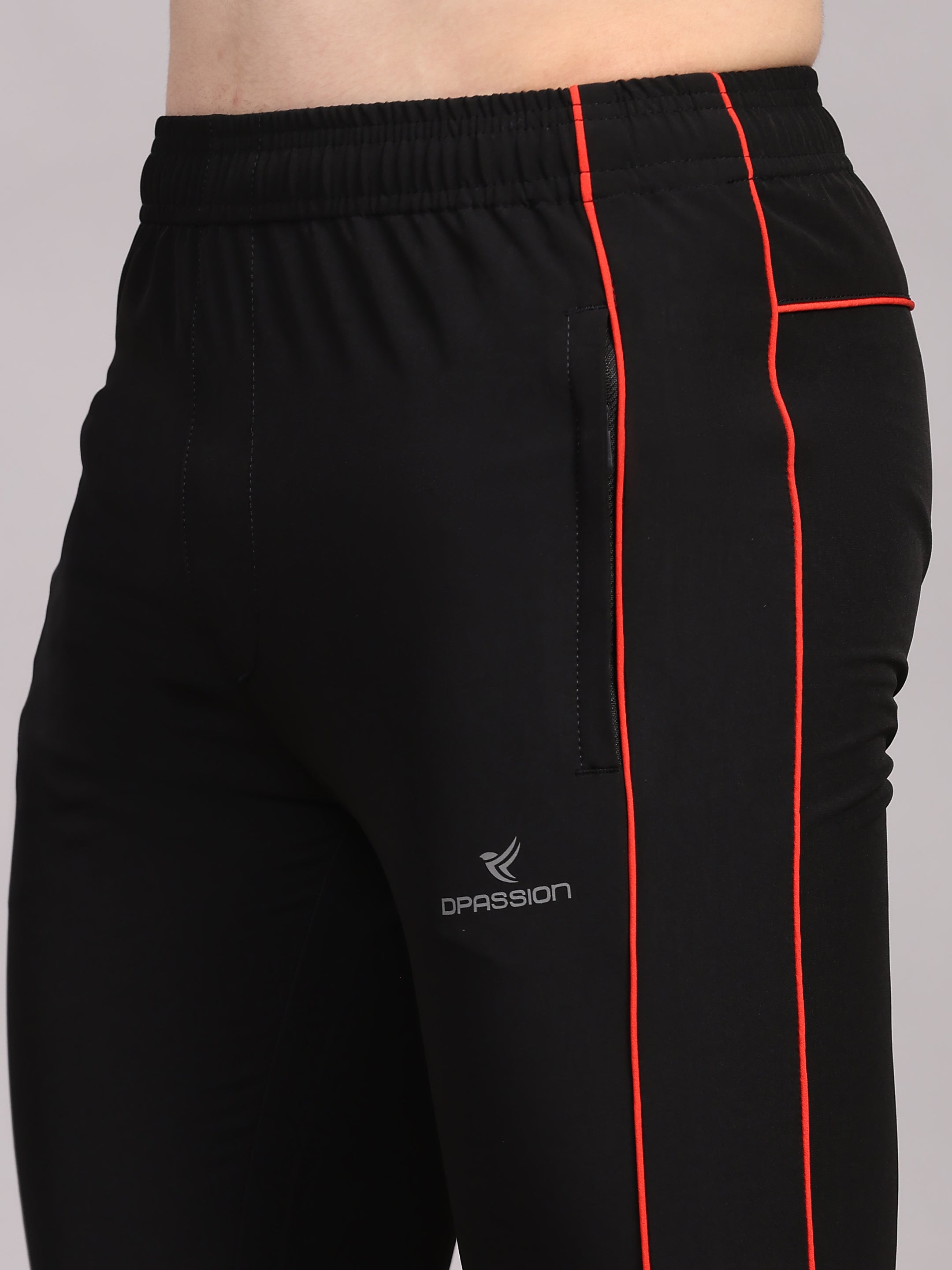 Imported NS Terry Nyloon Lycra 190 GSM Track Pants For Men
