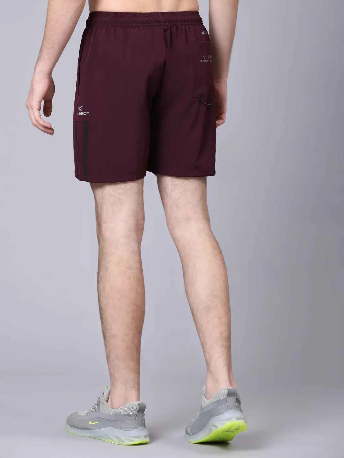 Dpassion Core Maroon Performance Training Shorts Premium Activewear