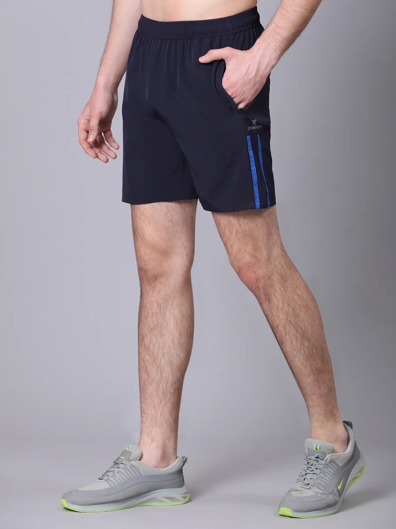 Imported NS Lycra 150 GSM Men Run Shorts