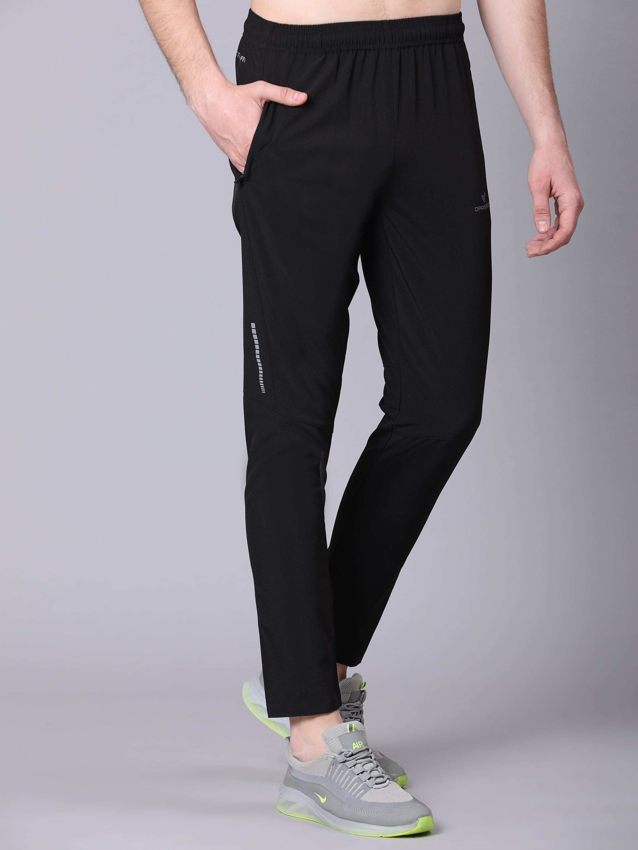 NS Lycra 150 GSM Men Running Track Pants