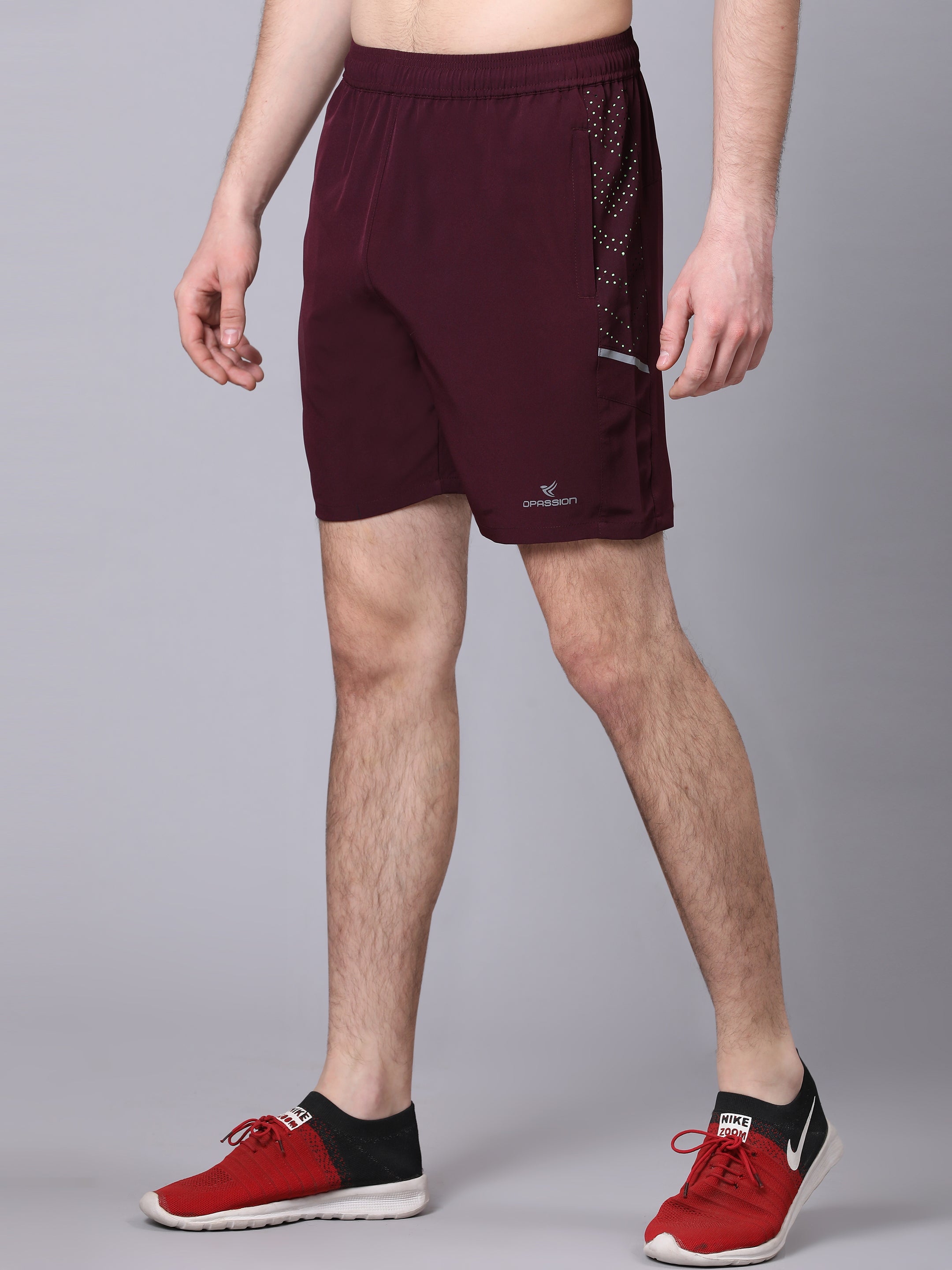 Imported NS Lycra 150 GSM Men Power Run Shorts
