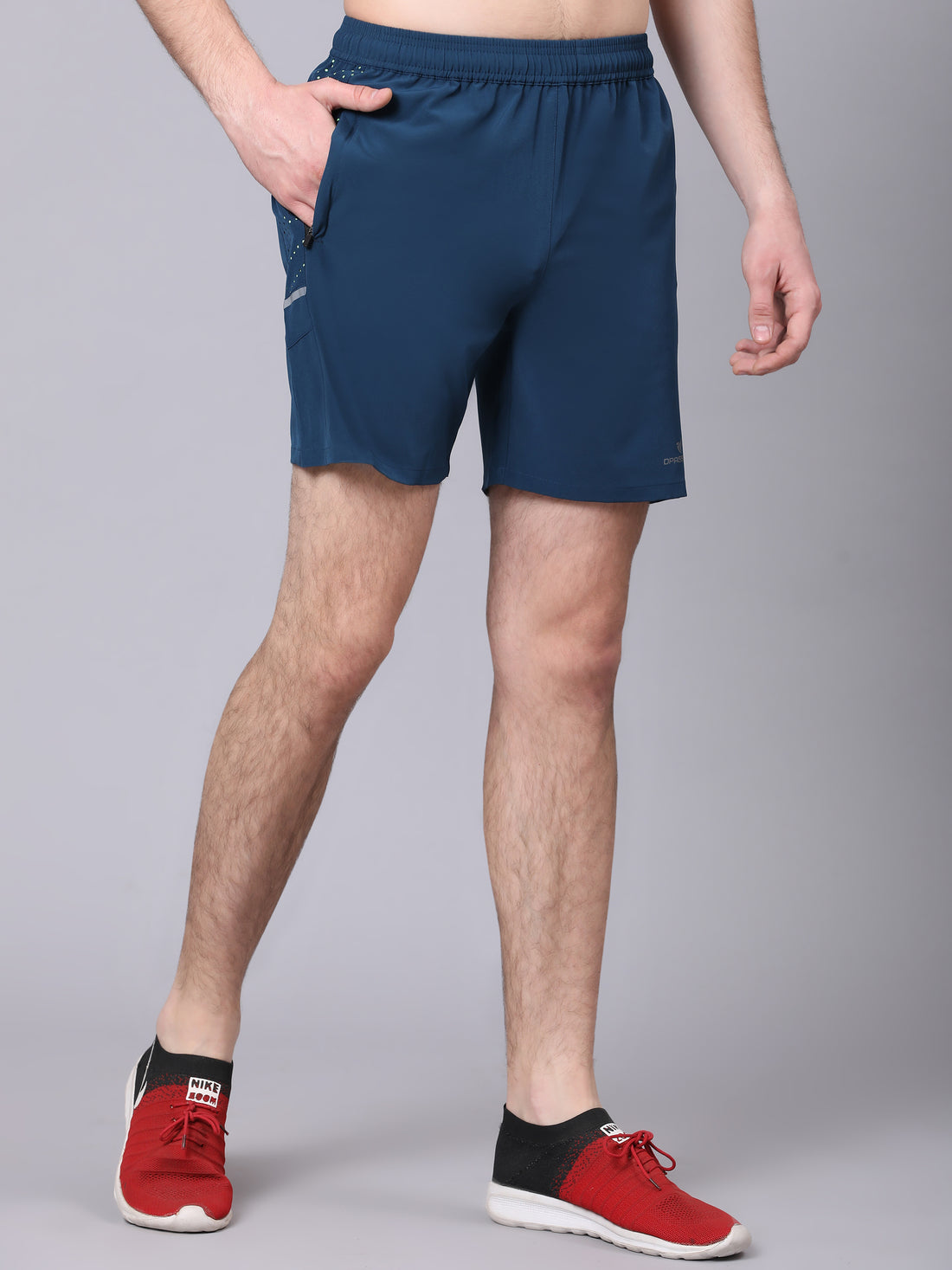 Dpassion Teal Training Shorts Premium Gym Activewear Performance - Dpassion