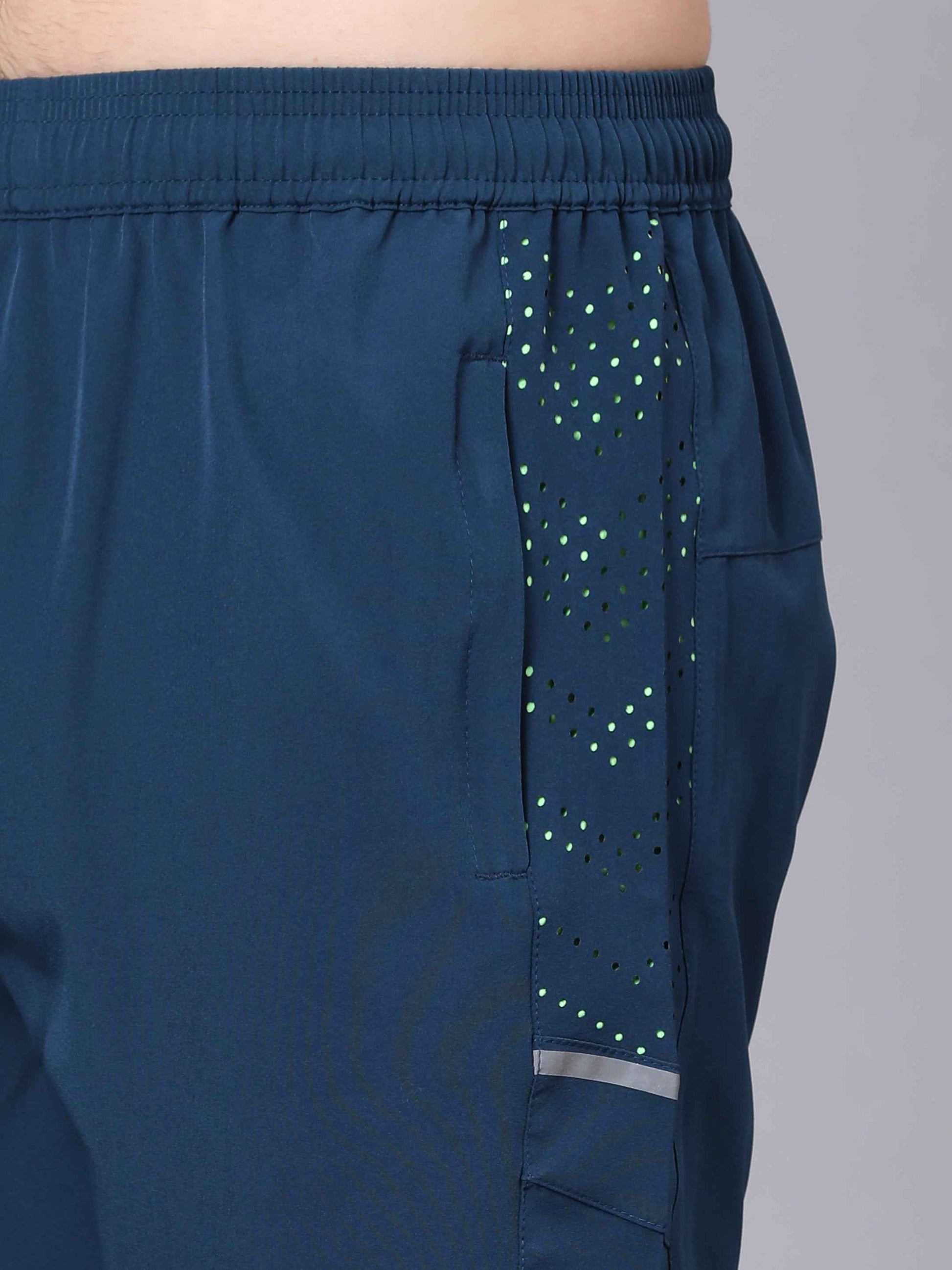 Dpassion Teal Training Shorts Premium Gym Activewear Performance