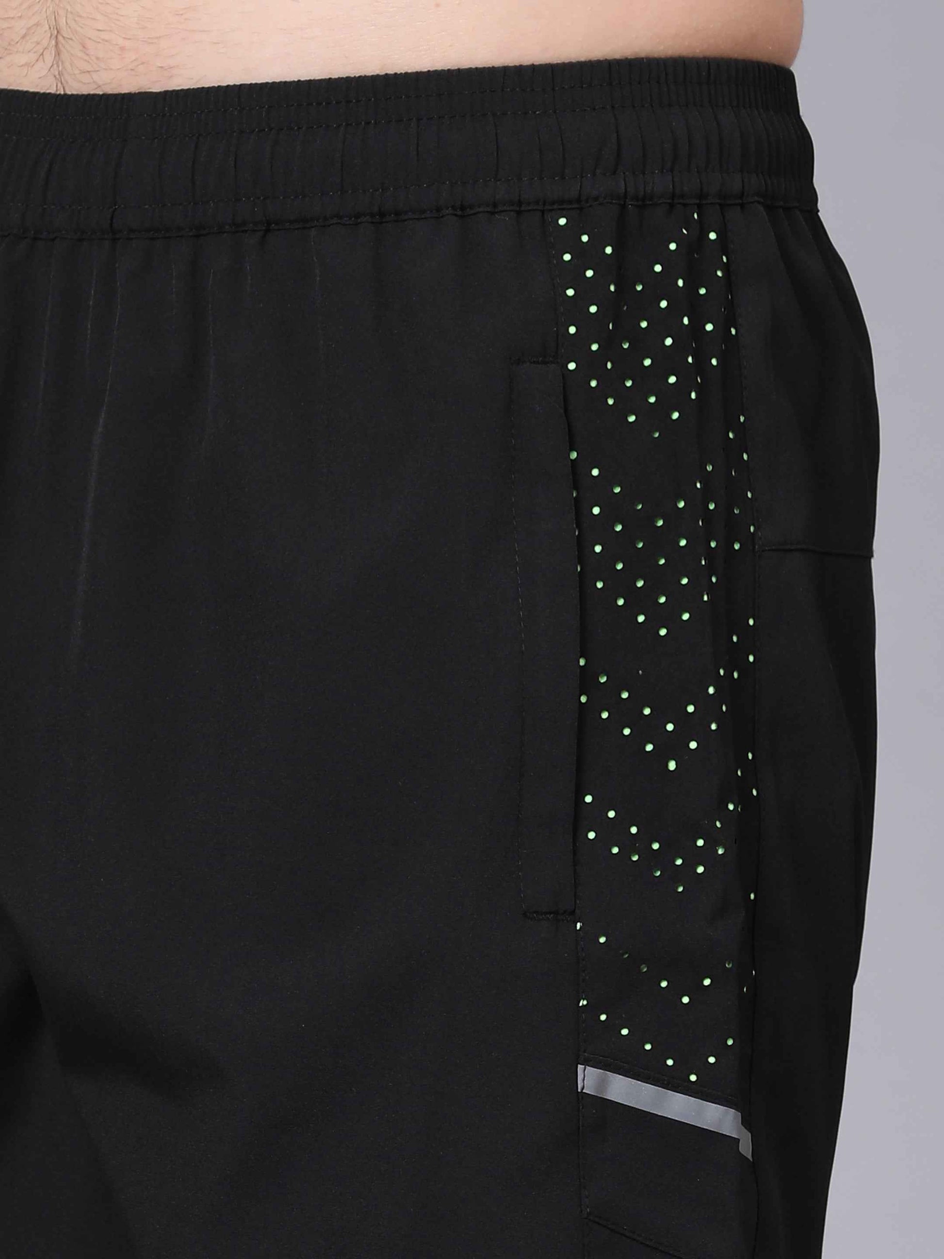 Dpassion Black Performance Training Shorts Premium Gym Activewear