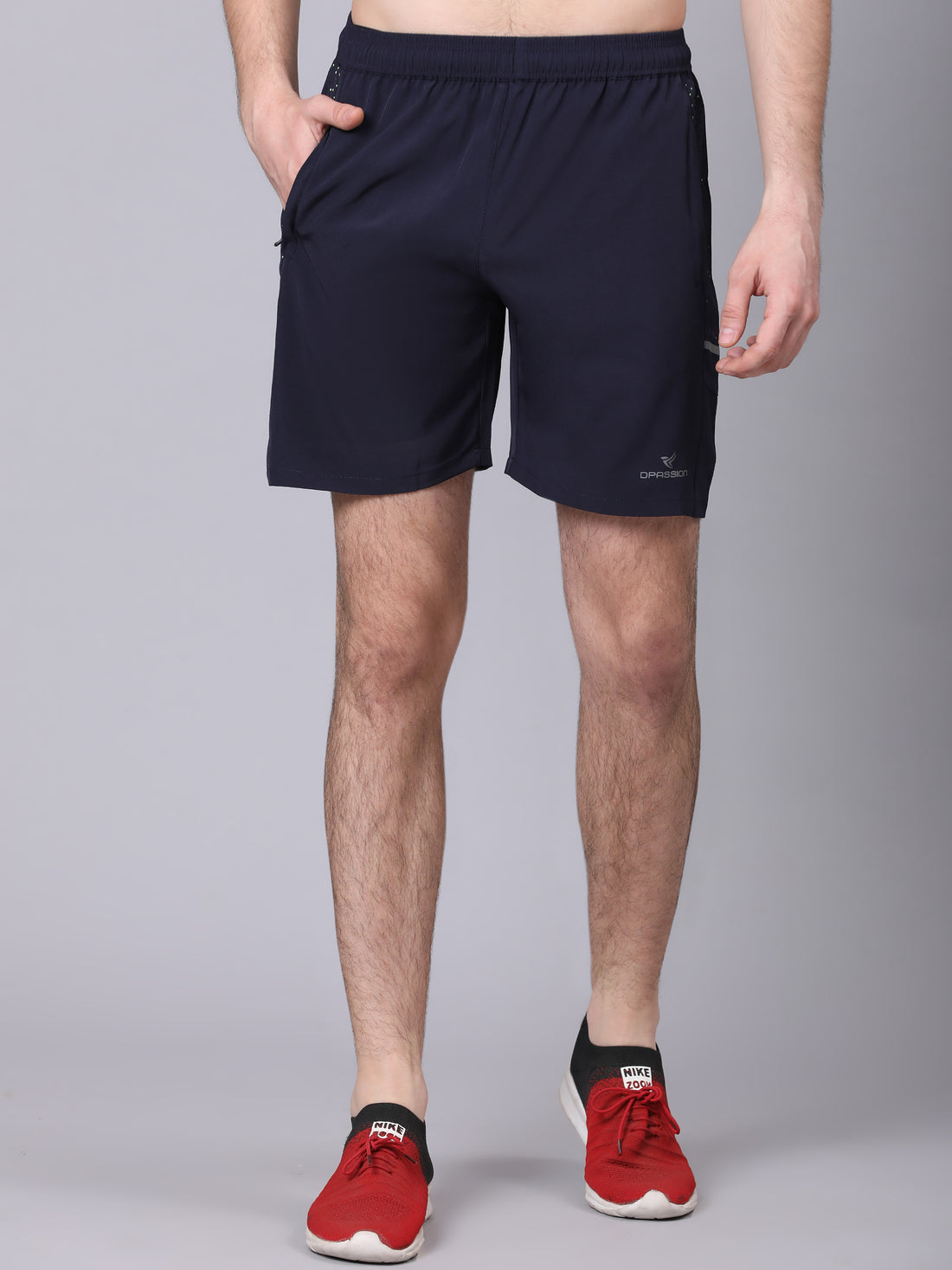 Dpassion Navy Performance Training Shorts Mens Premium Activewear
