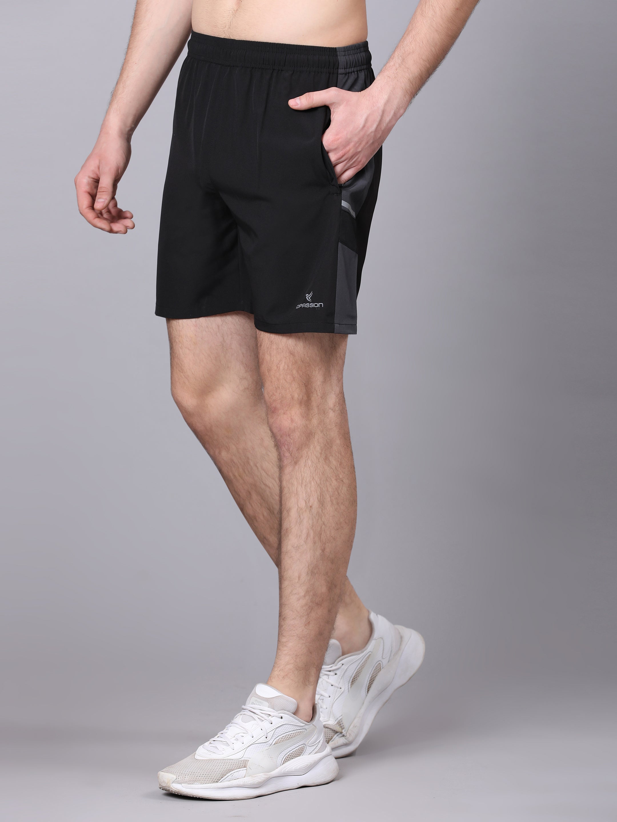 Imported NS Lycra 150 GSM Power Run Shorts For Men